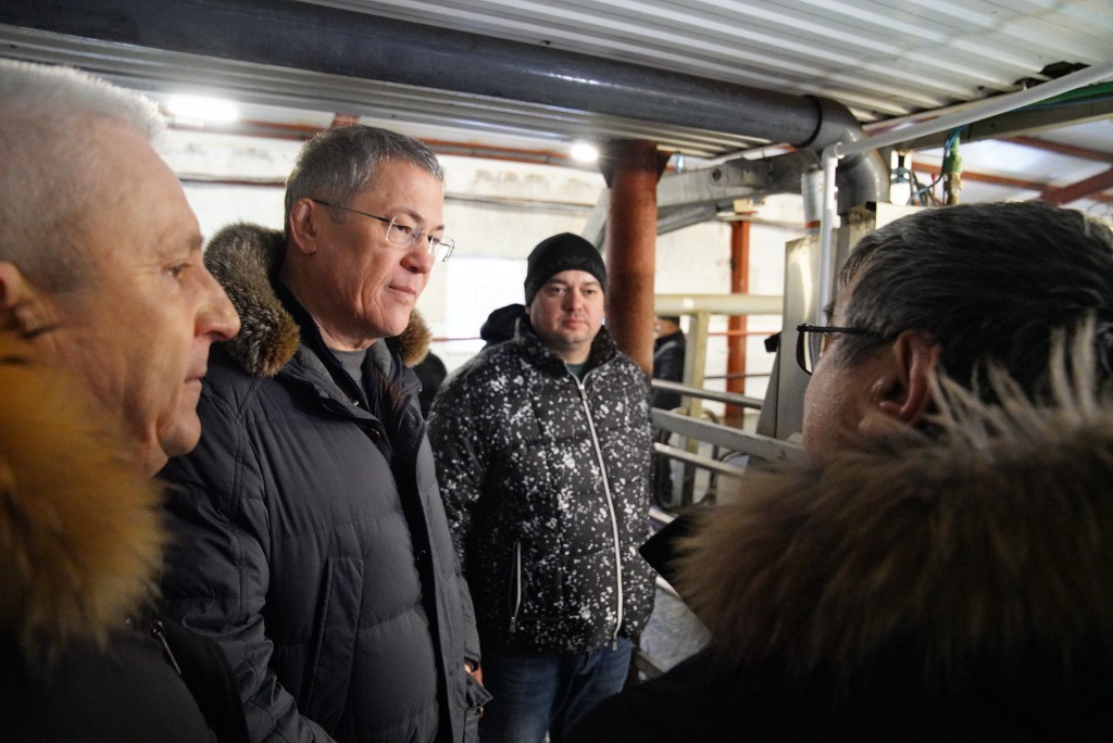 Радий Хабиров посетил сельхозпредприятие «Племзавод «Ленина» в Дюртюлинском районе