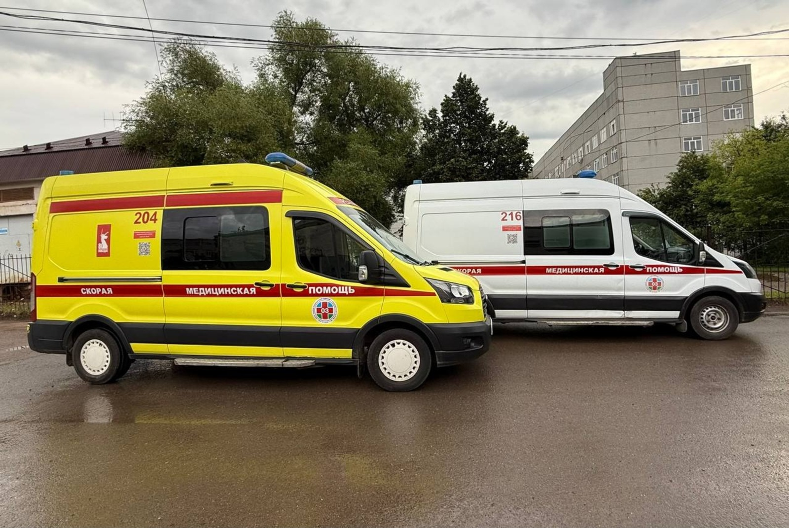 В Башкирии машины скорой помощи оснастили QR-кодами для связи с пациентами