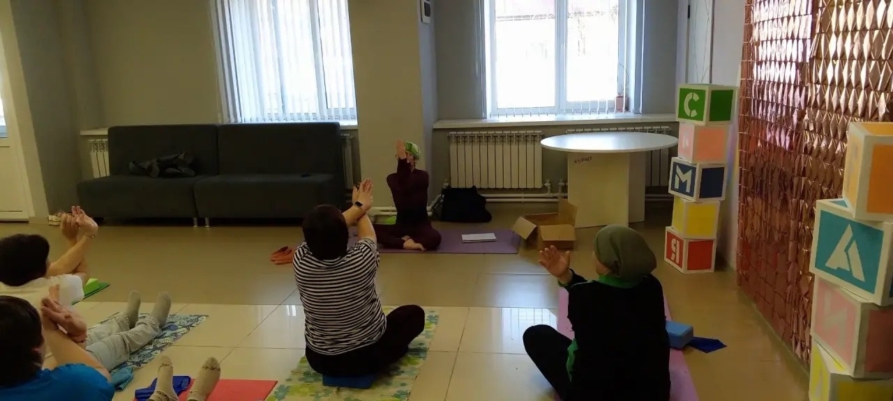 Хайбуллинцы погружаются в йогу