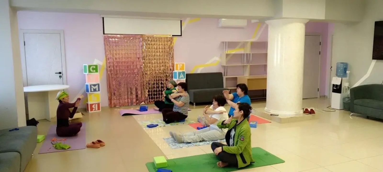 Хайбуллинцы погружаются в йогу