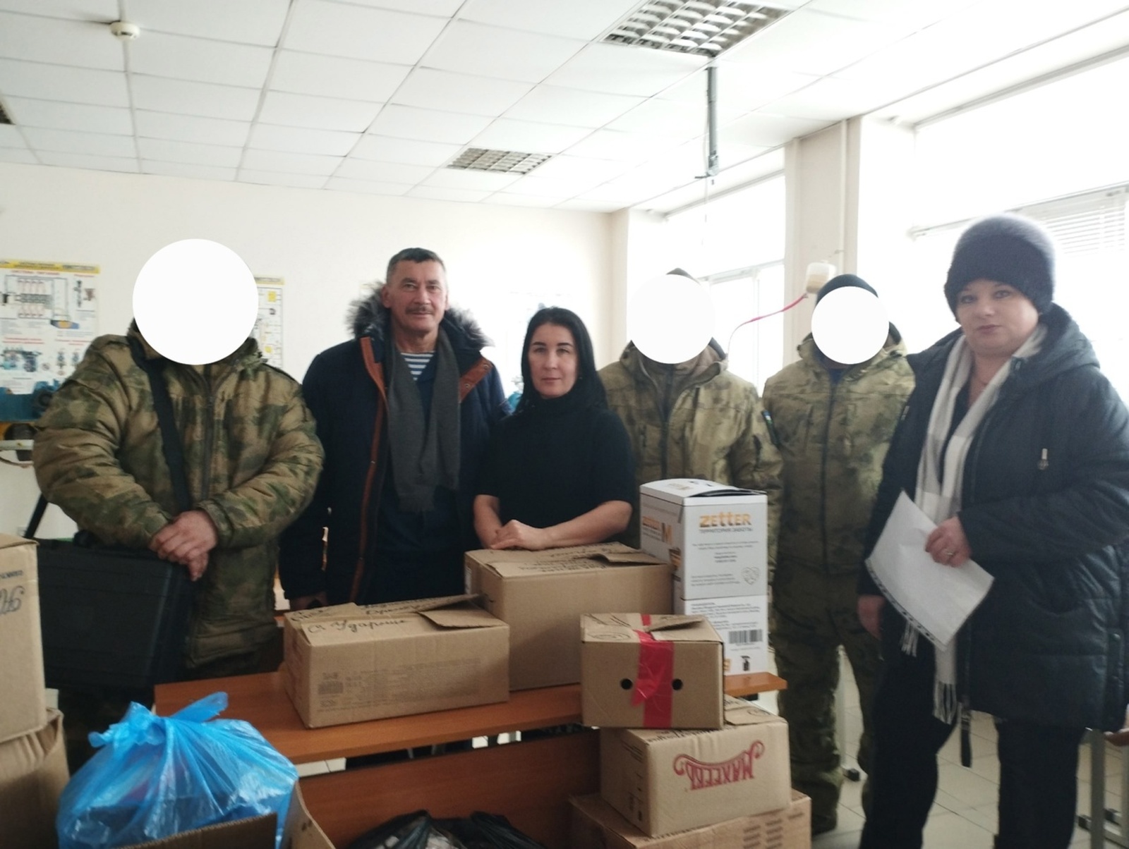 Хайбуллинцы сотрудничают с волонтерами города Орск Оренбургской области
