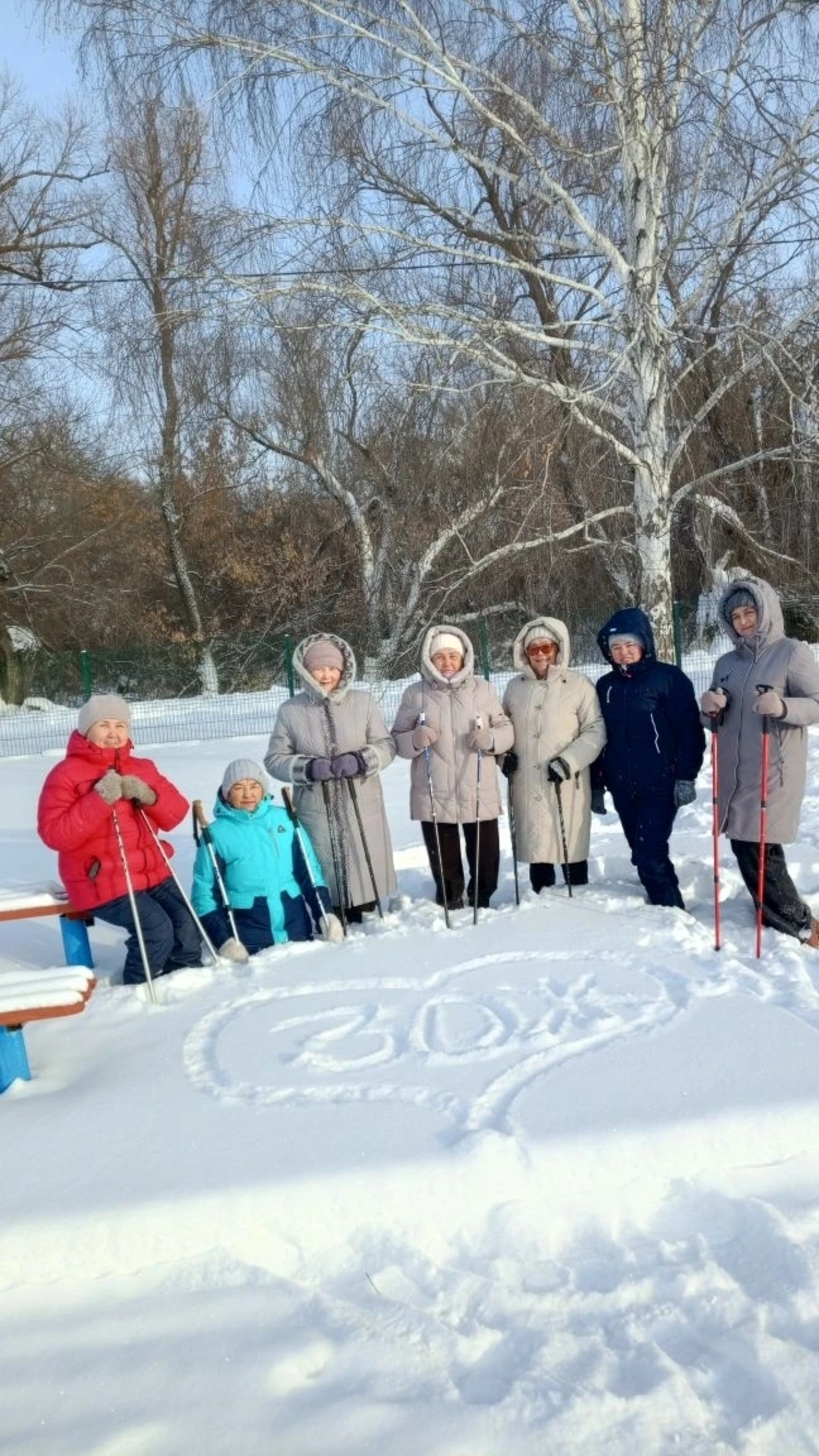 Морозы нипочём!