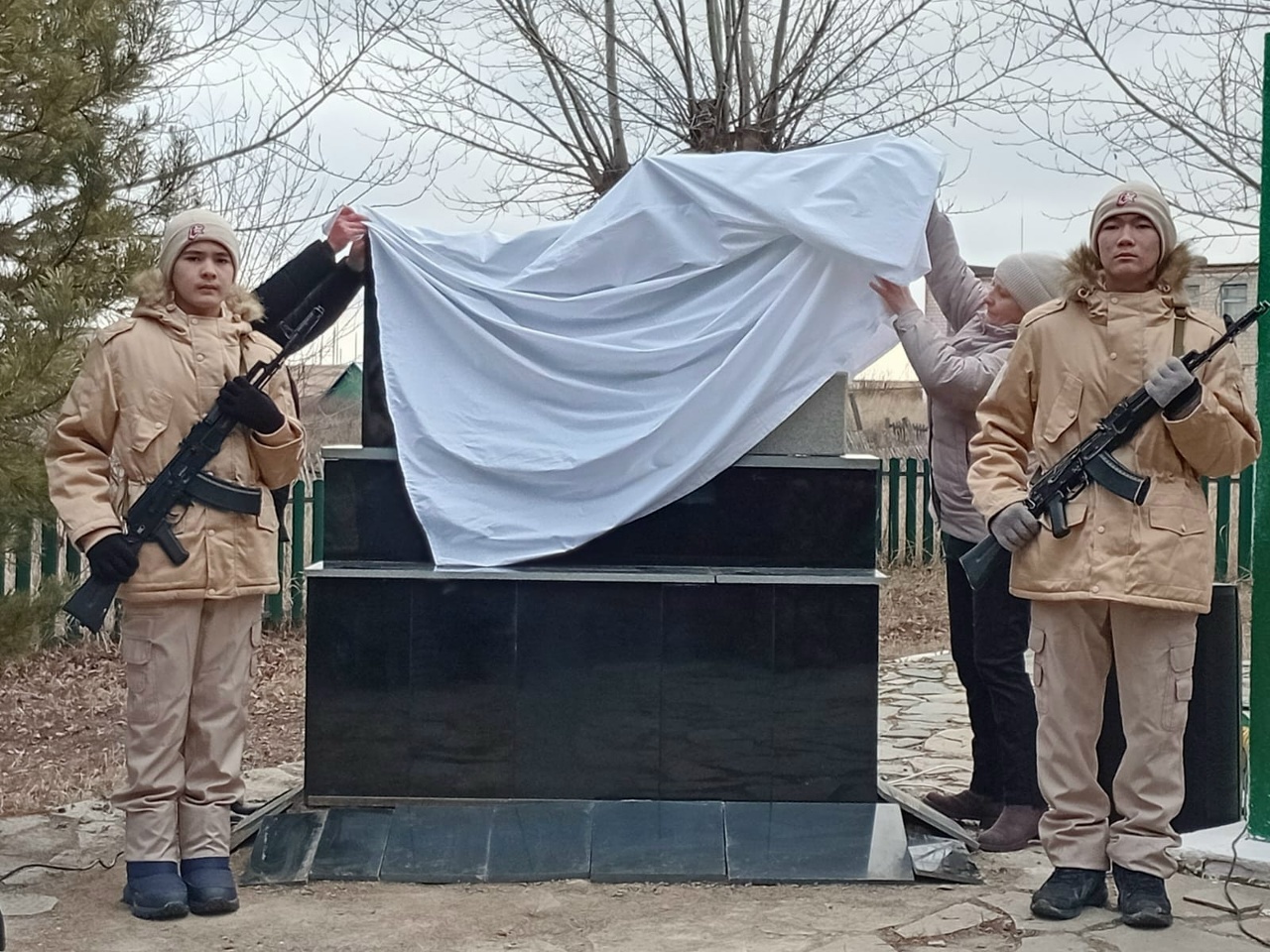 Торжественное открытие обелиска, посвященного участникам СВО