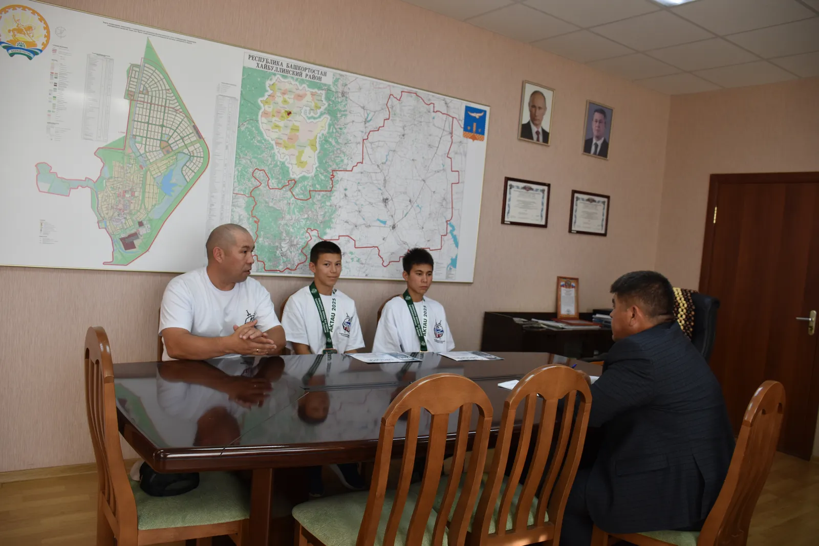 «Степные Амуры» на встрече с главой района