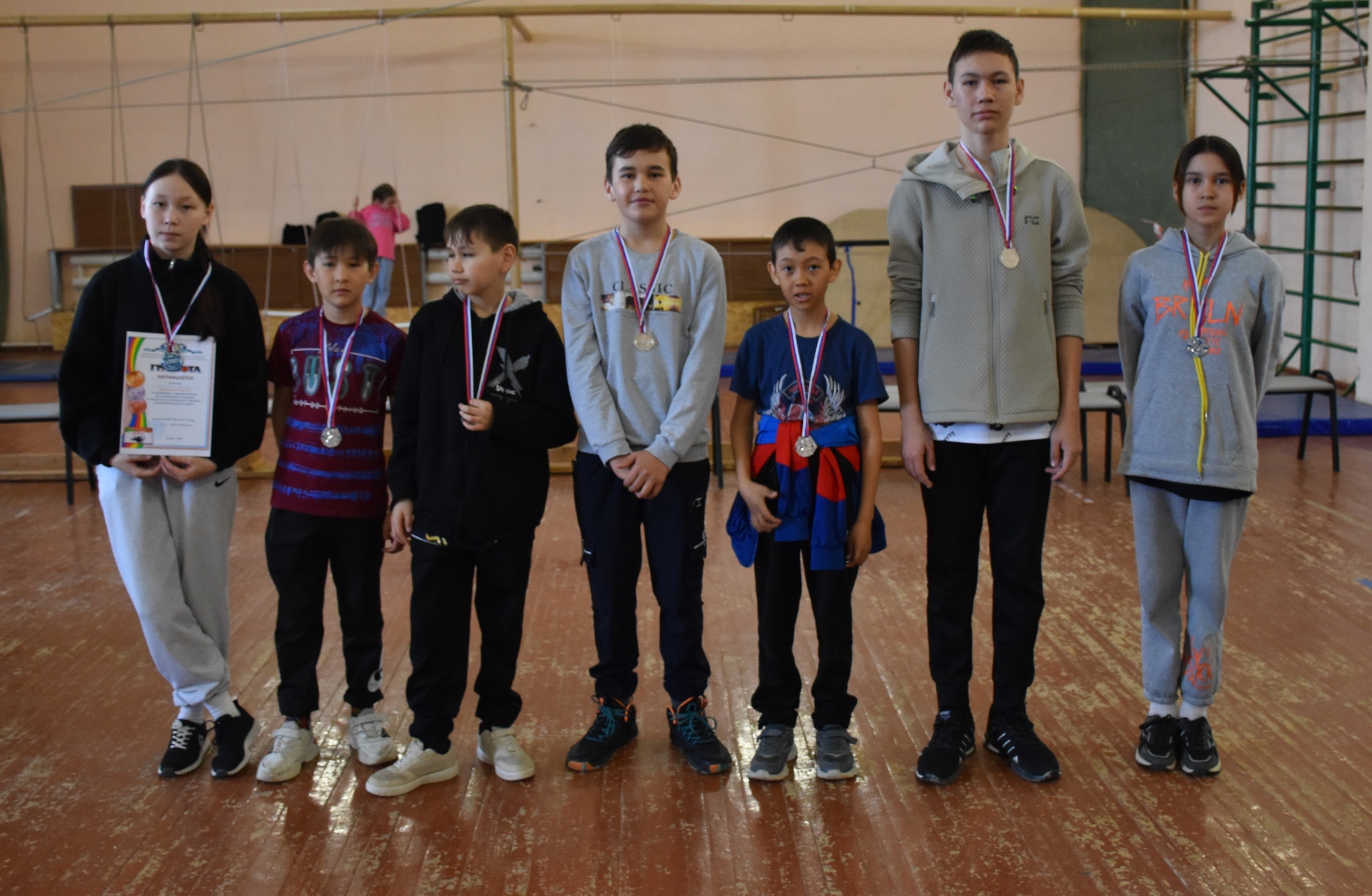 В Хайбуллинском районе прошли районные соревнования по залингу среди школьников района