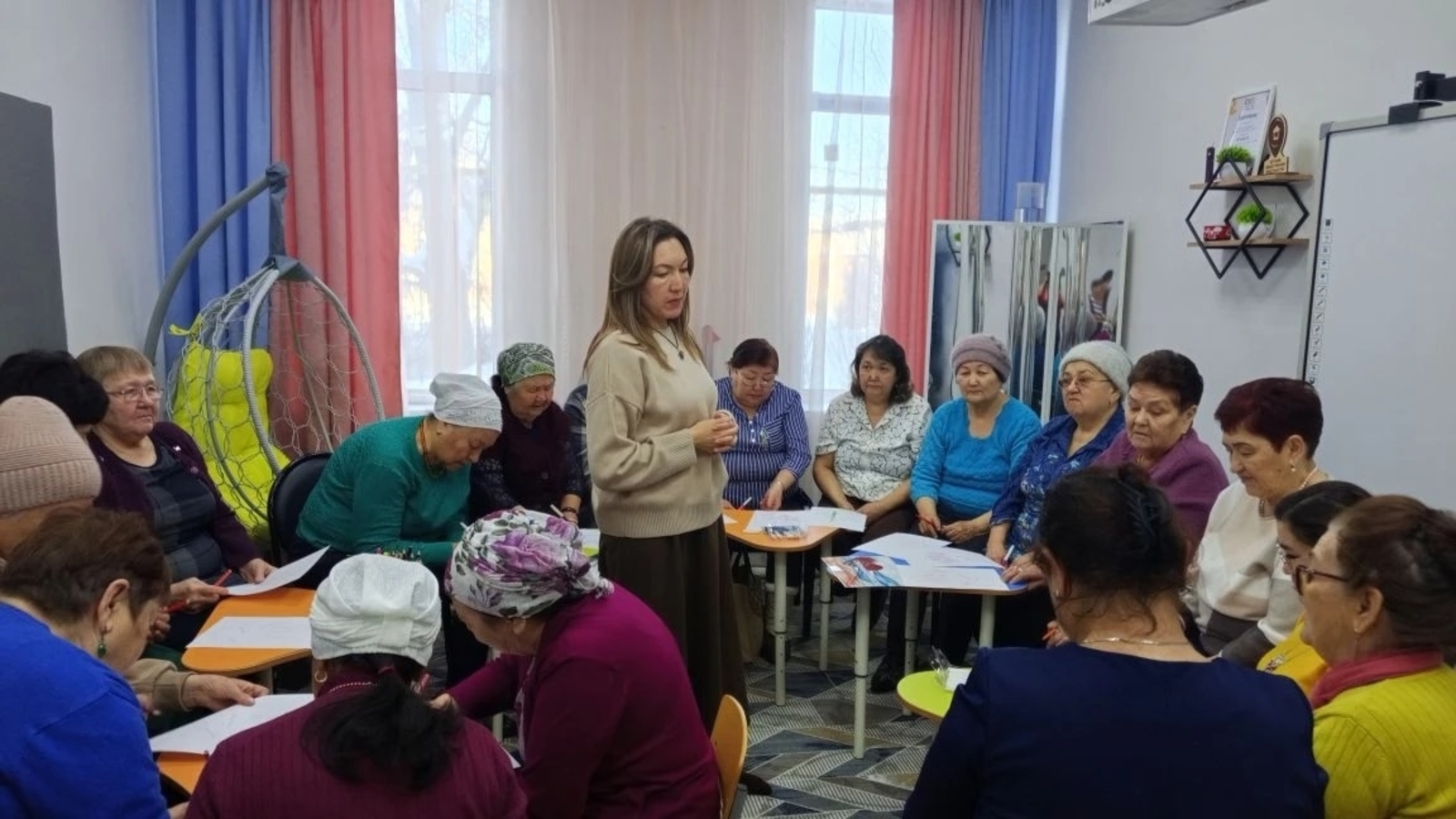 Восстановили душевное равновесие