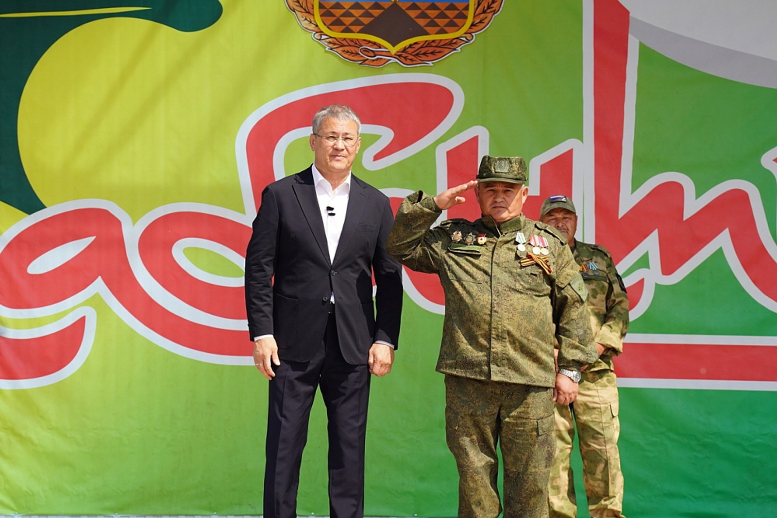 На Хайбуллинском сабантуе были награждены участники специальной военной операции