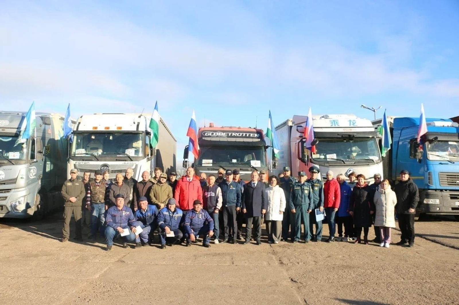 Из Башкирии в зону СВО прибыл 163-й гуманитарный конвой