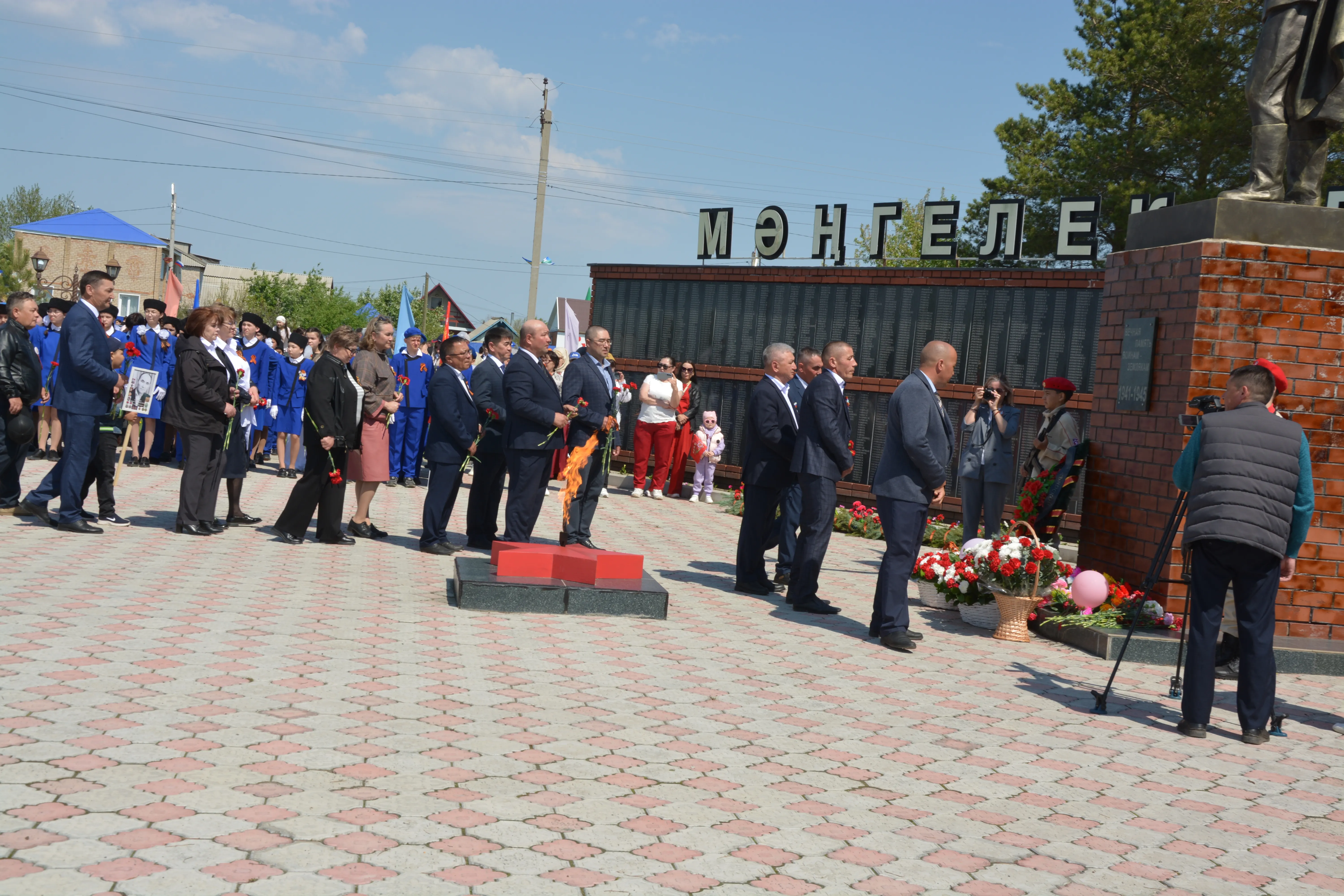 В Хайбуллинском районе отметили 81-ю годовщину Великой Победы