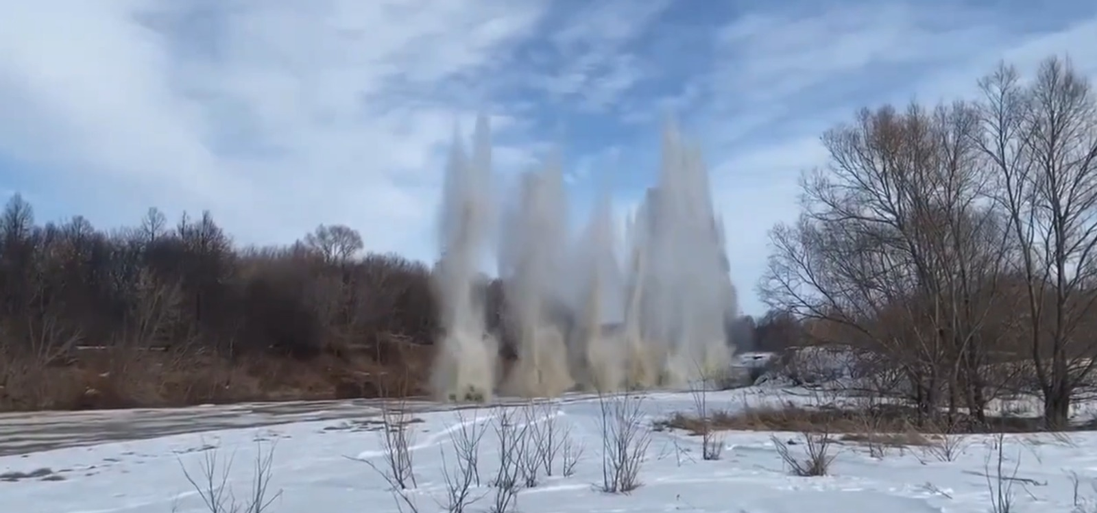 В Башкирии завершили взрывные работы на реках