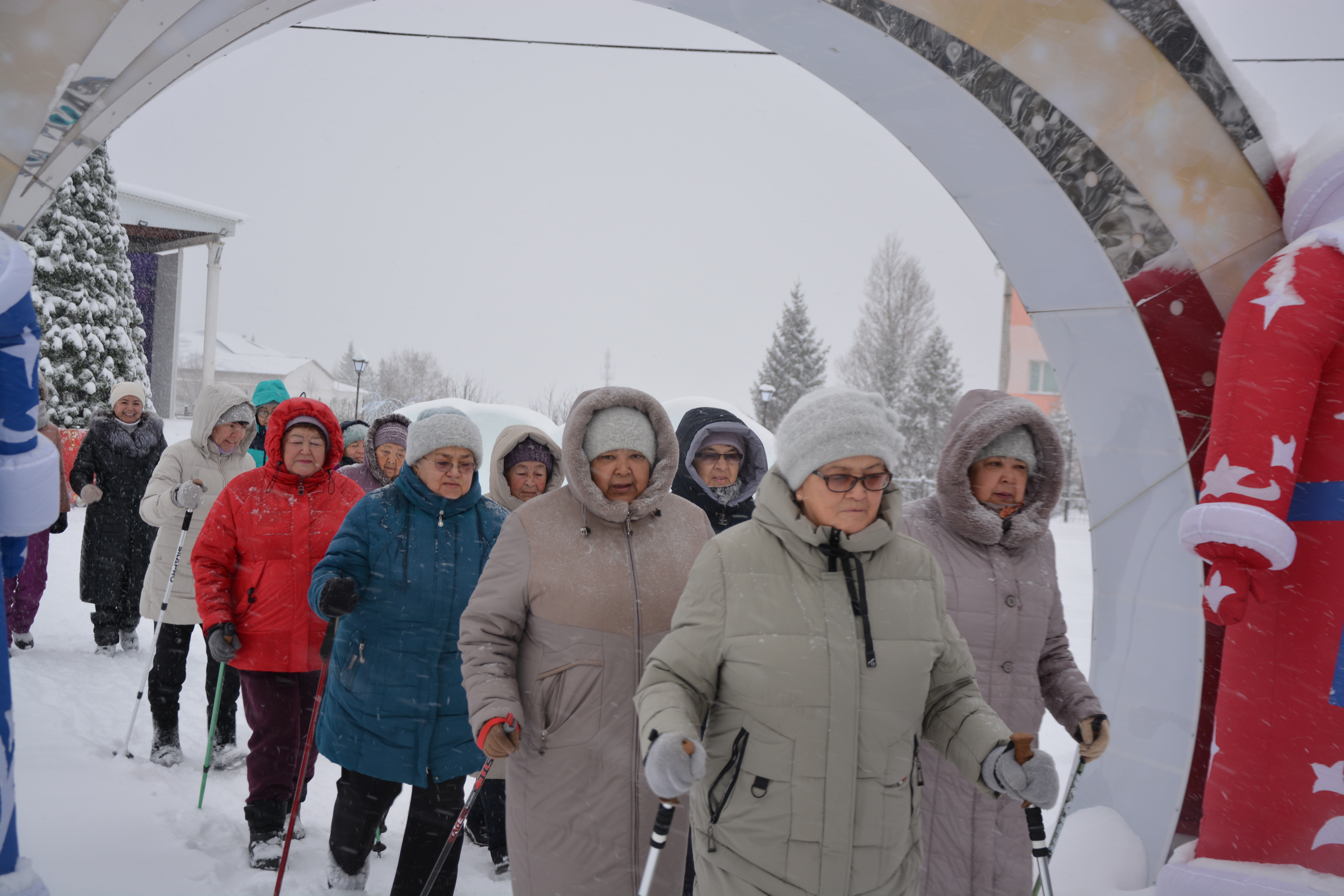 «Забег желаний» в снегопад