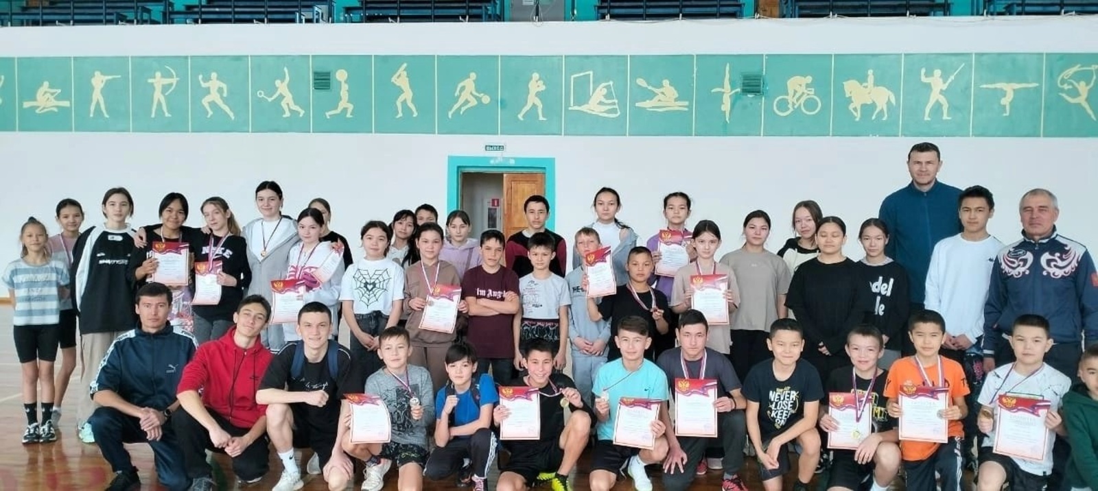 В Акьяре прошли личное первенство Хайбуллинского района по лёгкой атлетике и приём нормативов ГТО среди юношей и девушек