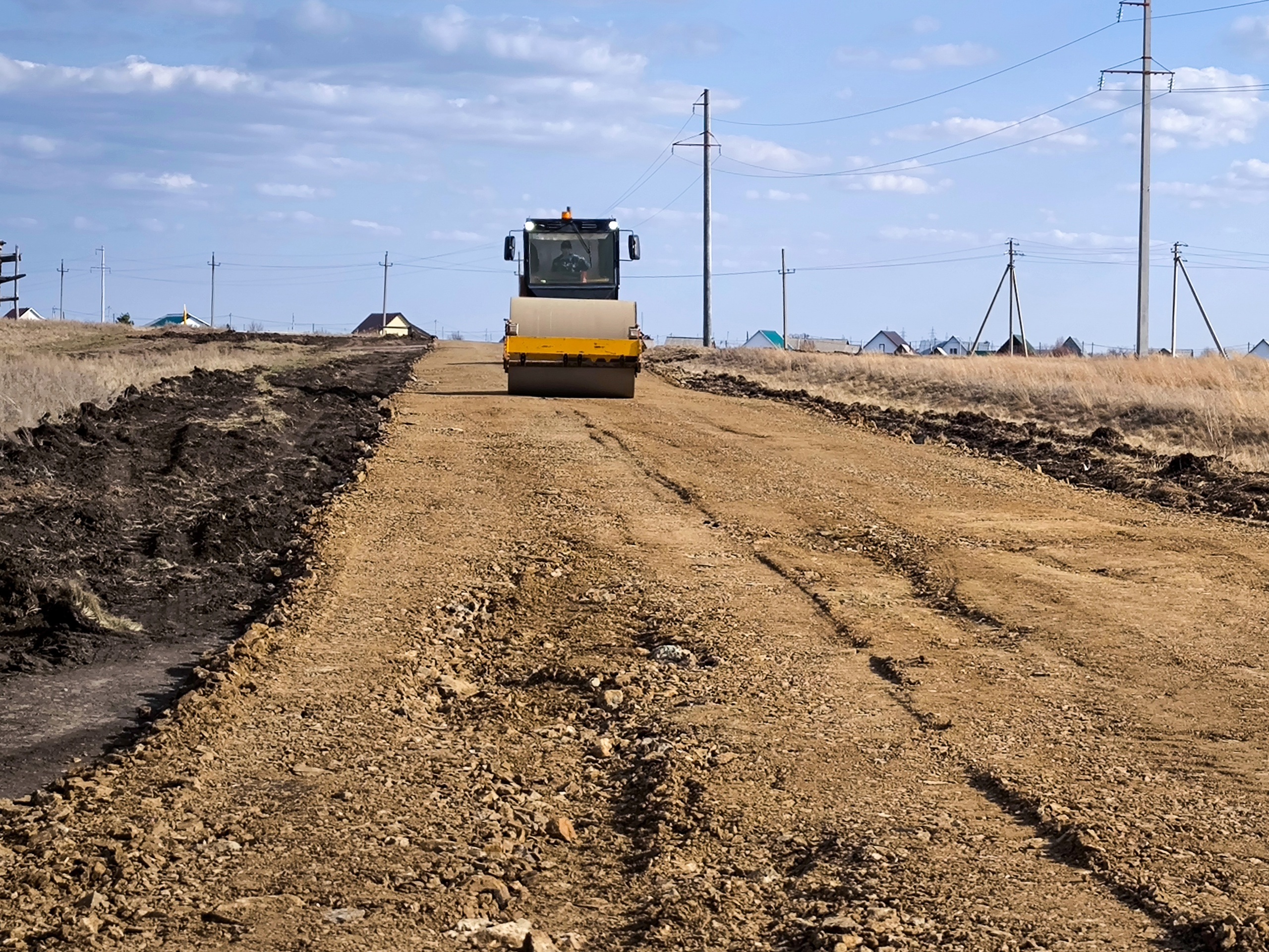 В селе Бурибай активно реализуются планы по улучшению инфраструктуры