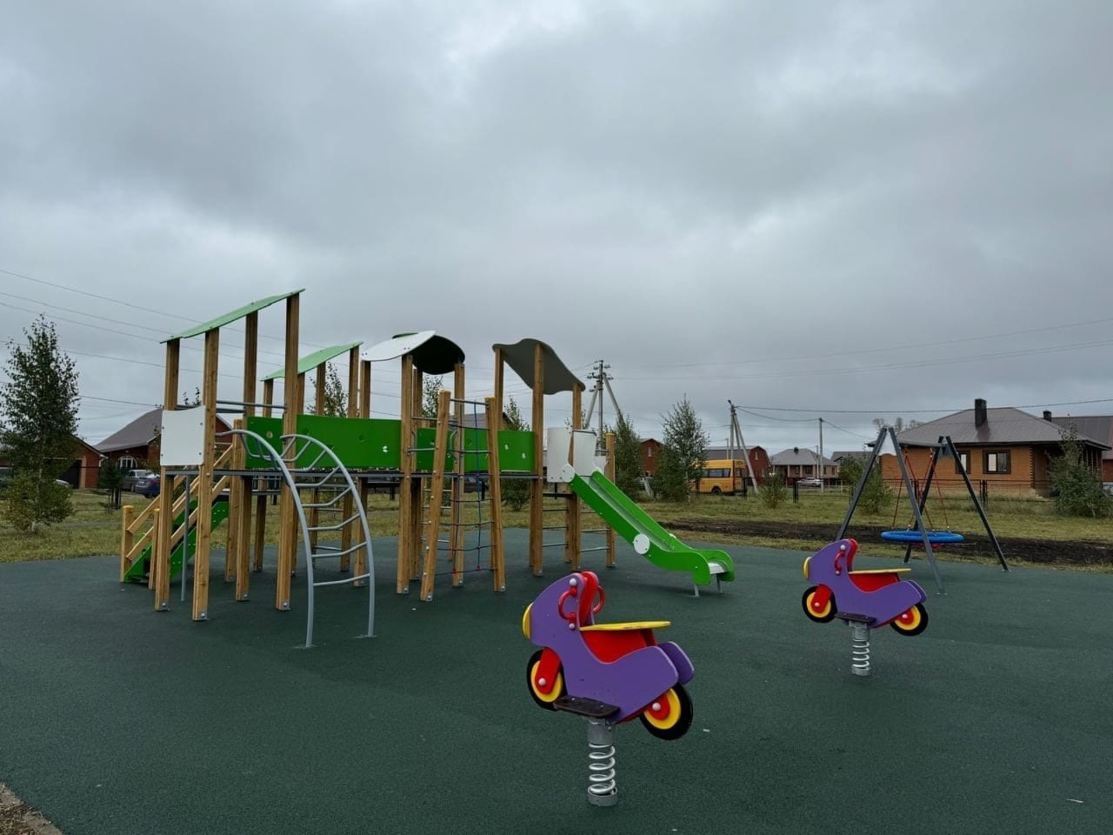 В райцентре Башкирии открыли новый парк