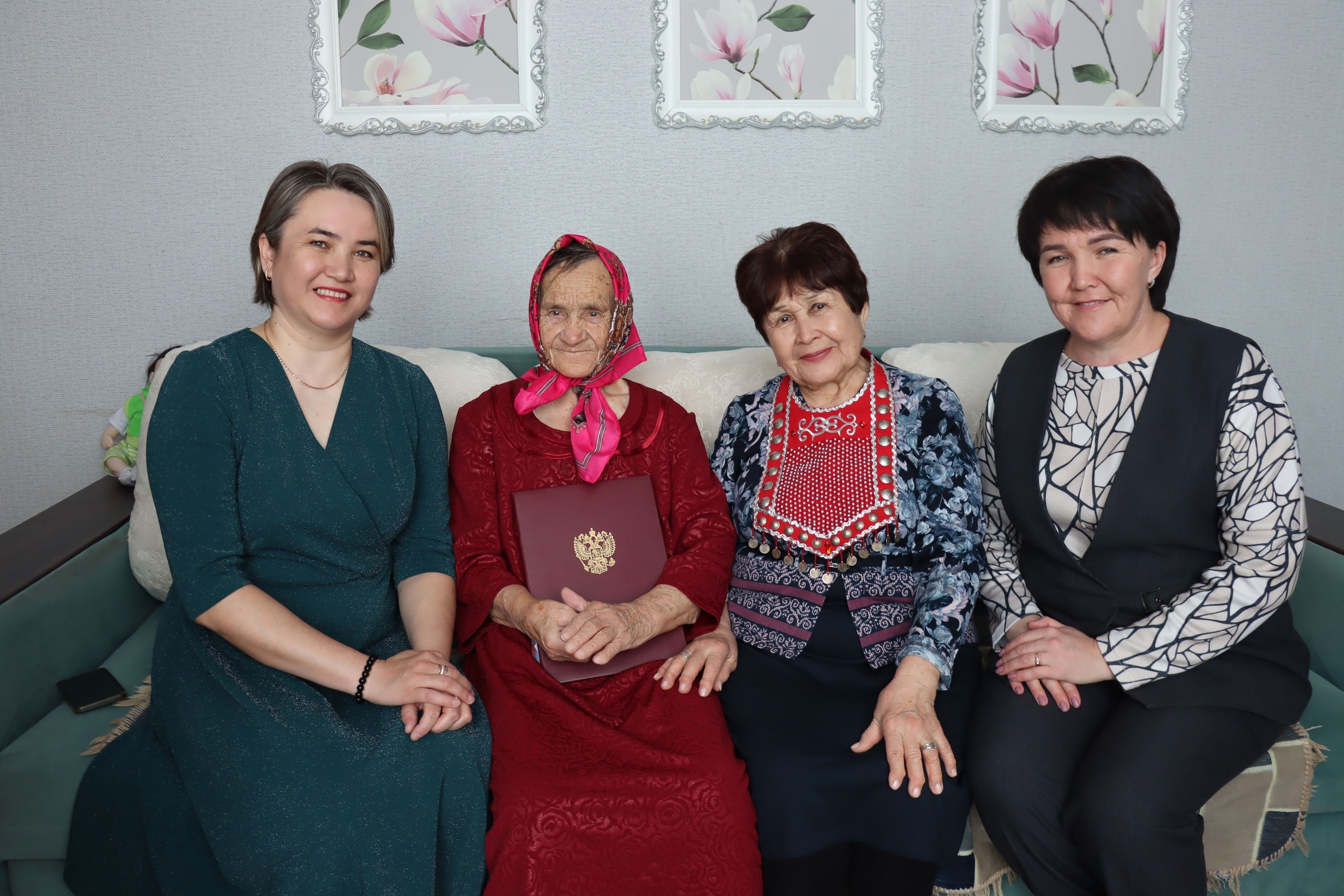 90-летний юбилей отметила жительница села Новый Зирган