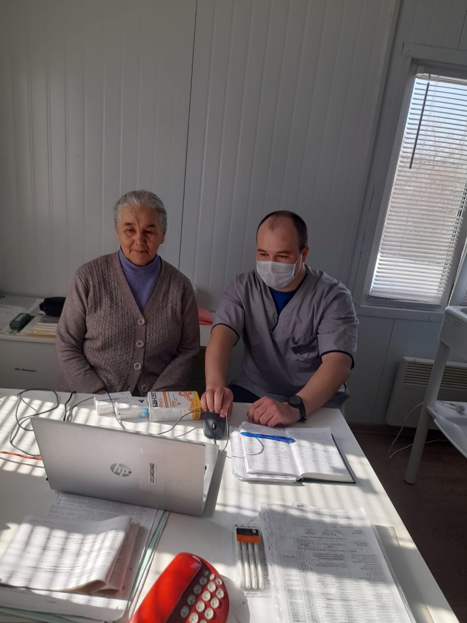 В Акъярской ЦРБ организована телемедицинская консультация пациентов участковыми врачами поликлиники