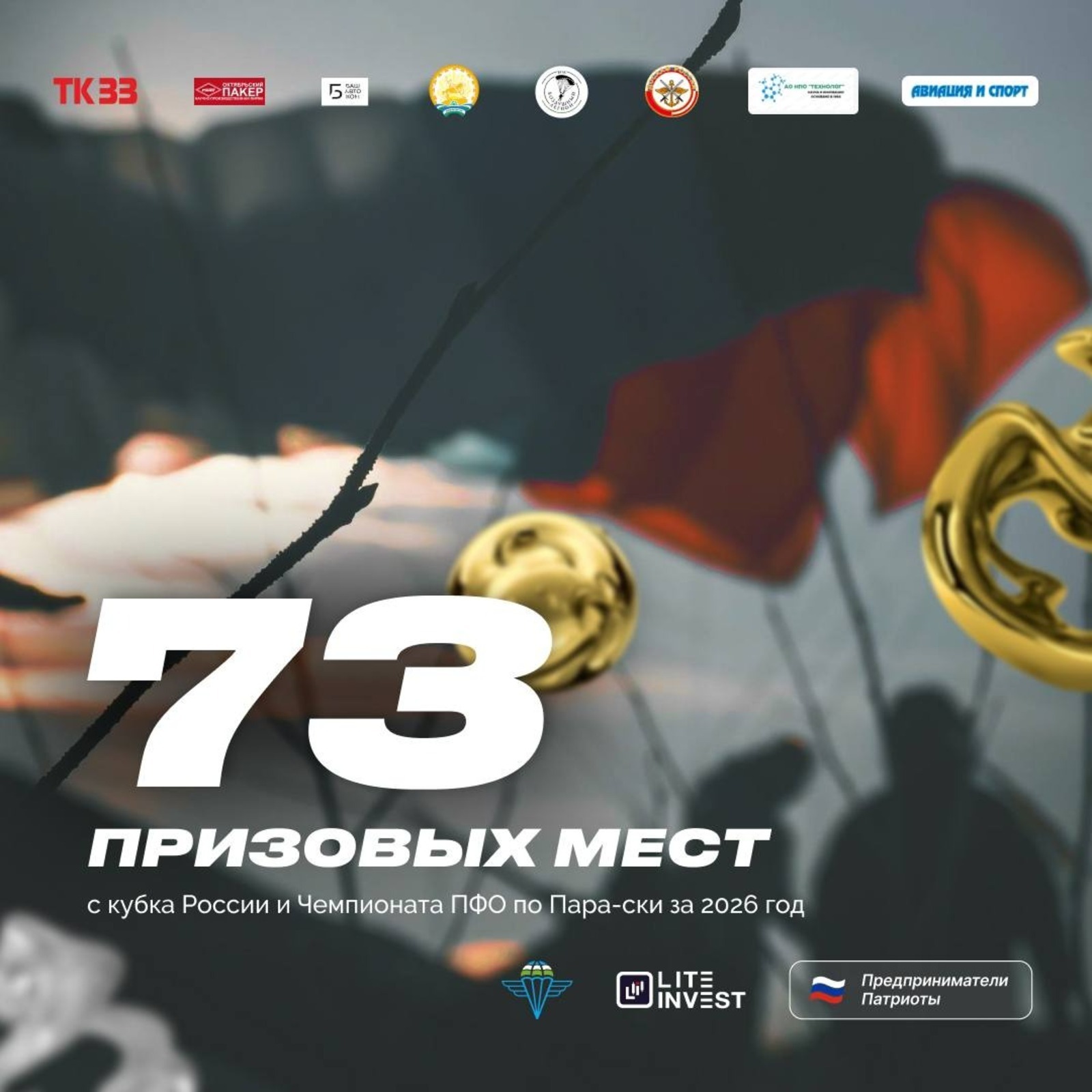 Команда Башкирии установила рекорд на Кубке России по парашютному спорту