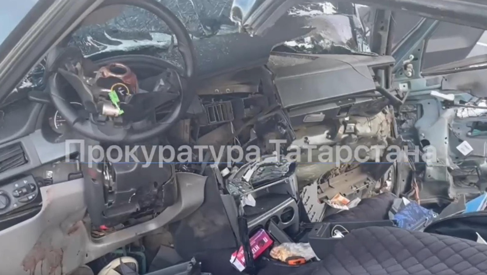 Семья из Башкирии разбилась в ДТП в Татарстане