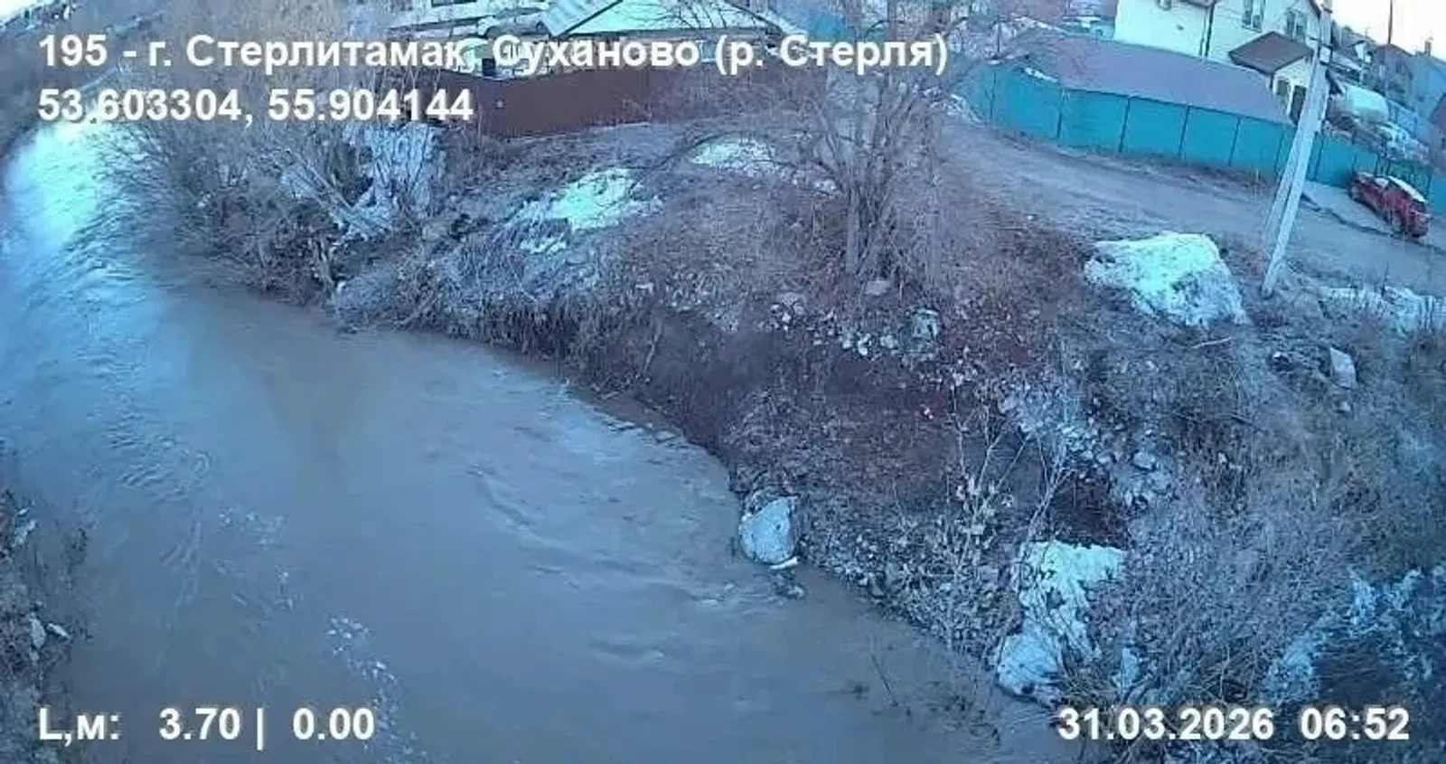 В Башкирии подъем воды зафиксирован на реках Уршак, Белая, Ай, Стерля