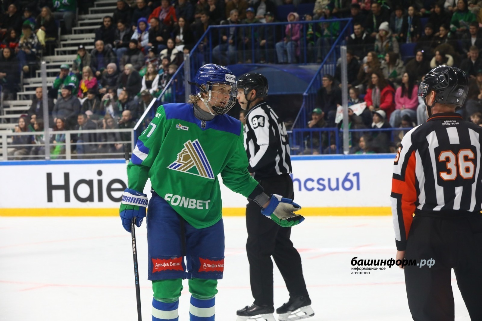 Игрок «Салавата Юлаева» Жаровский попал в рейтинг хоккеистов НХЛ