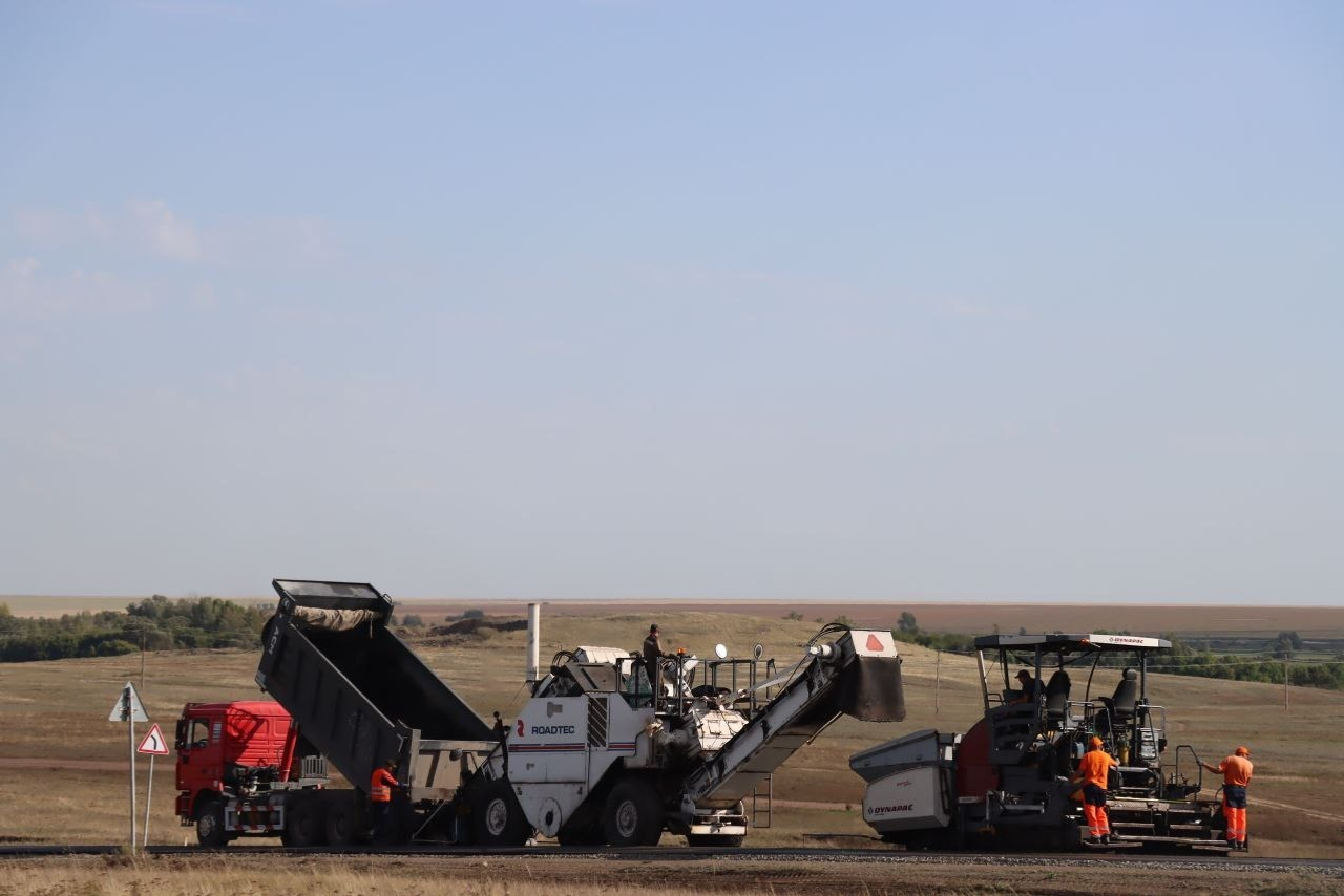 В Хайбуллинском районе Башкирии завершается капремонт моста через Таналык