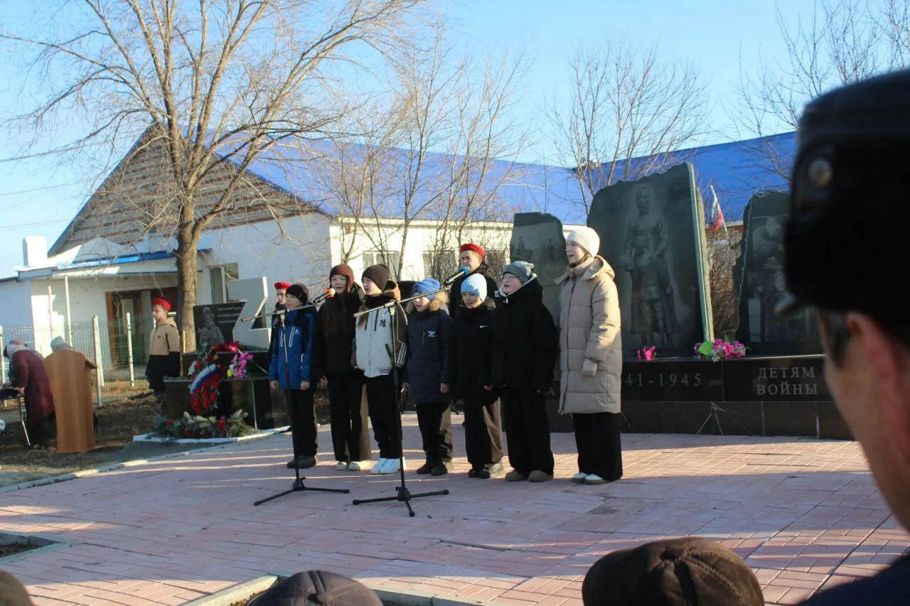 Обелиск воинам - землякам, не вернувшимся из зоны СВО