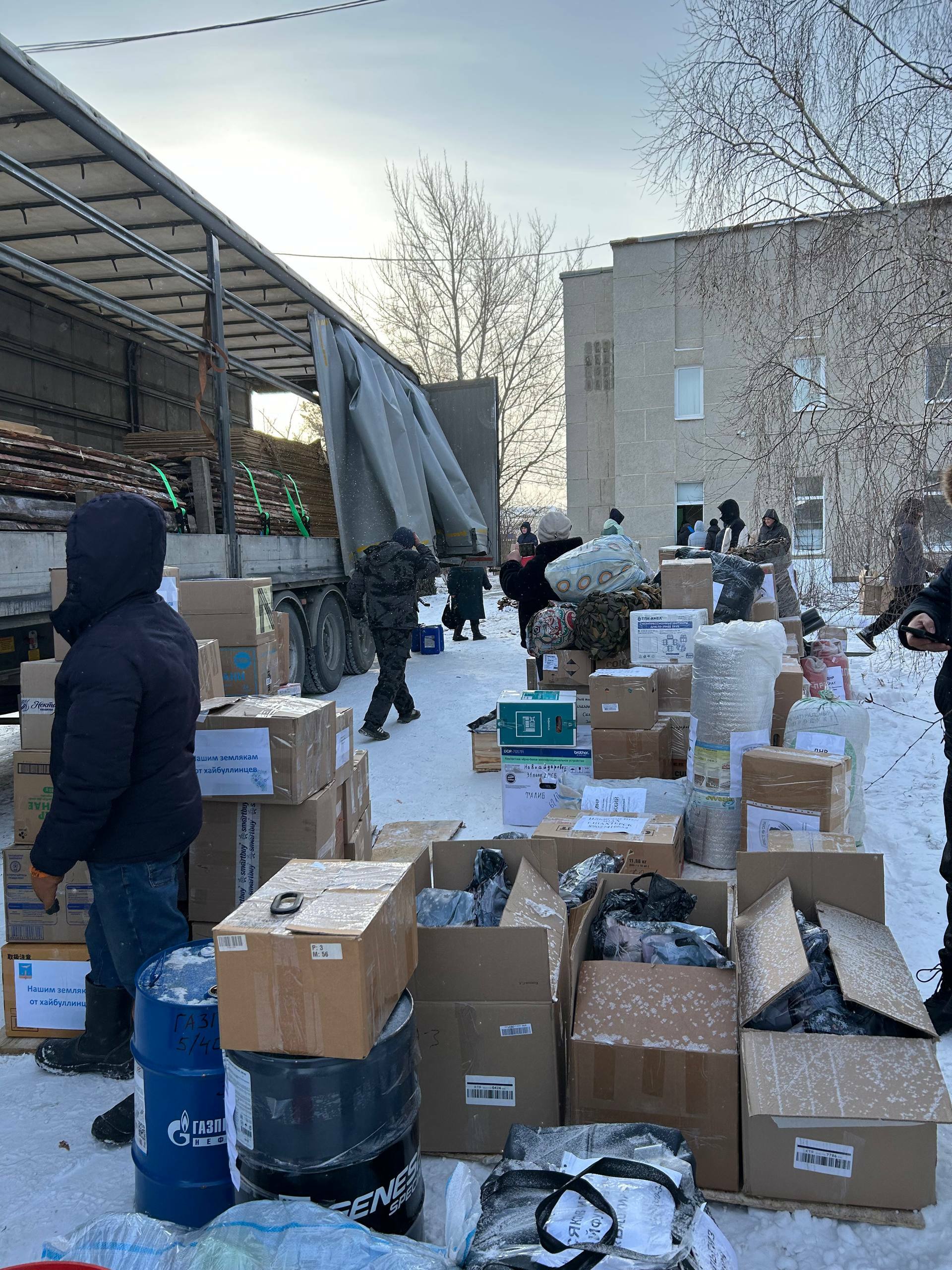 Новогодний конвой выдвинется в путь в ближайшие часы