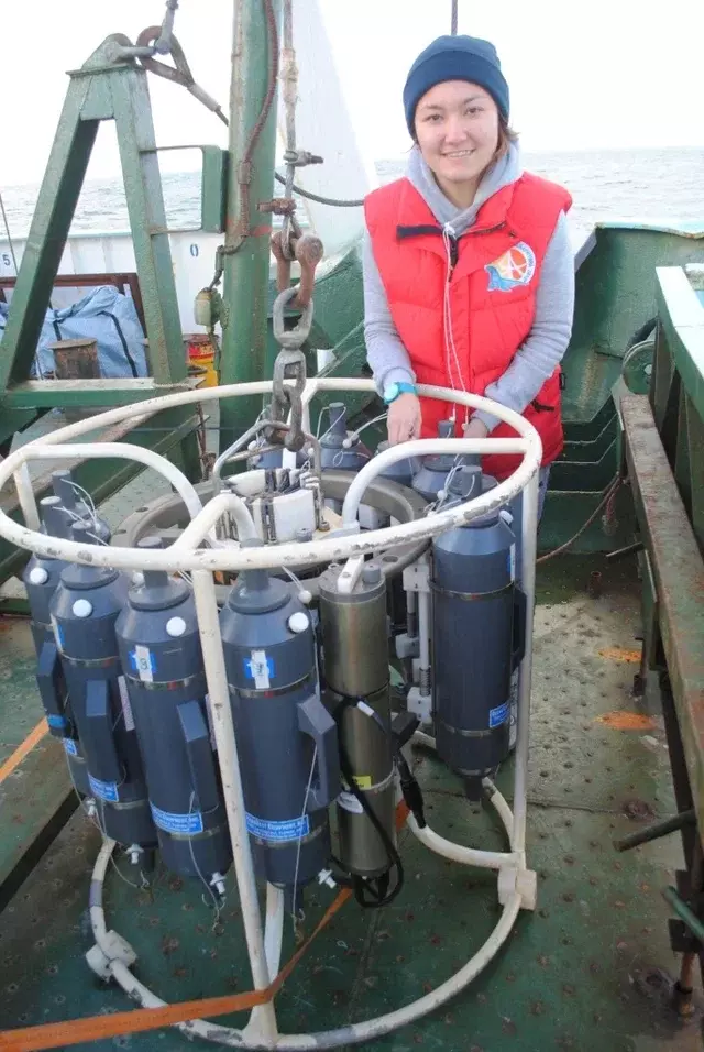 Океан, небо и Она…