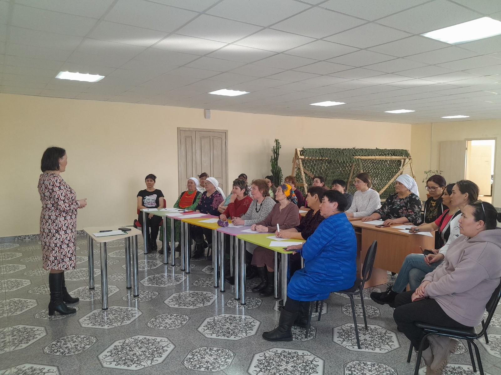 Выходцы села Большеабишево продемонстрировали односельчанкам уроки мастерства