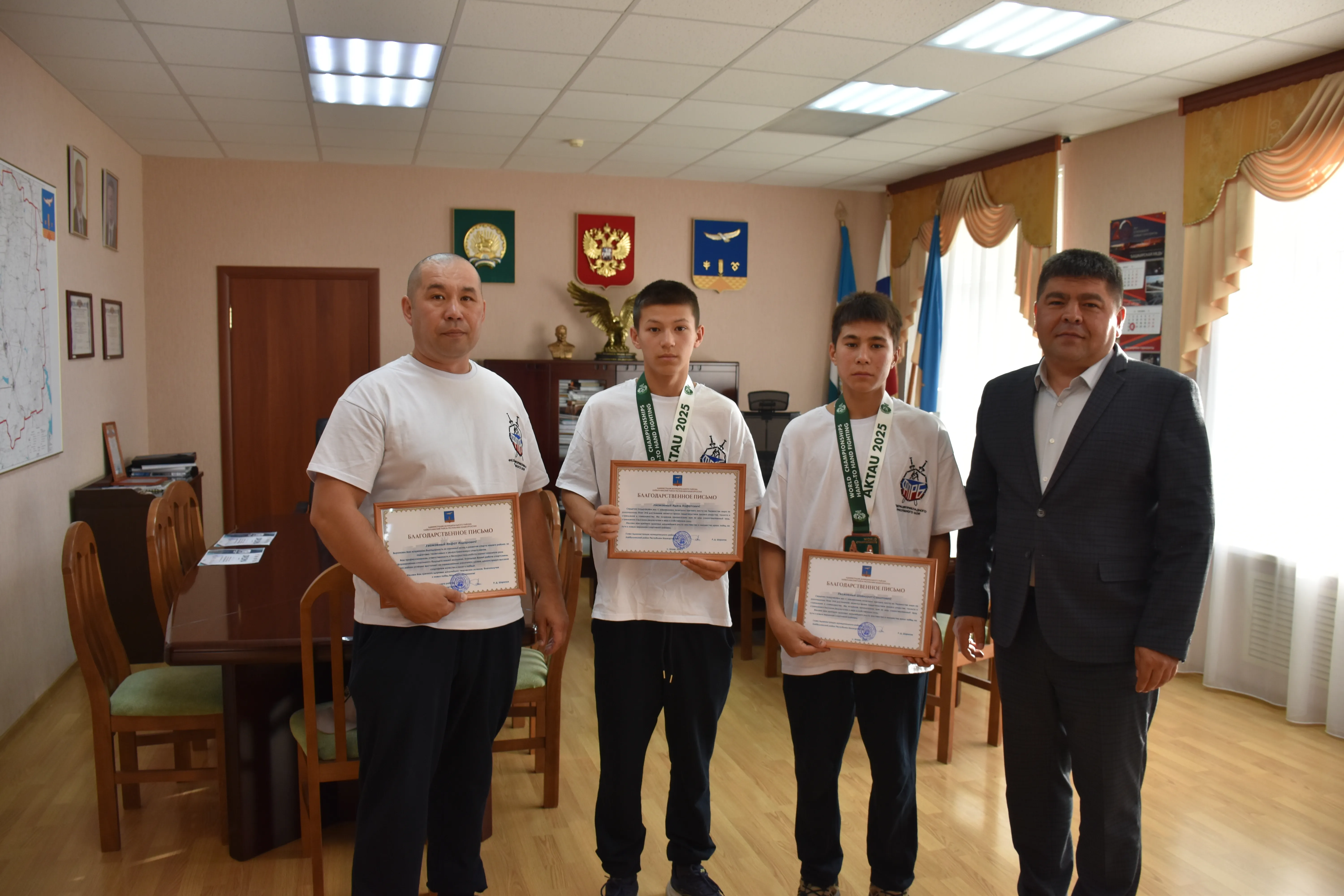 «Степные Амуры» на встрече с главой района