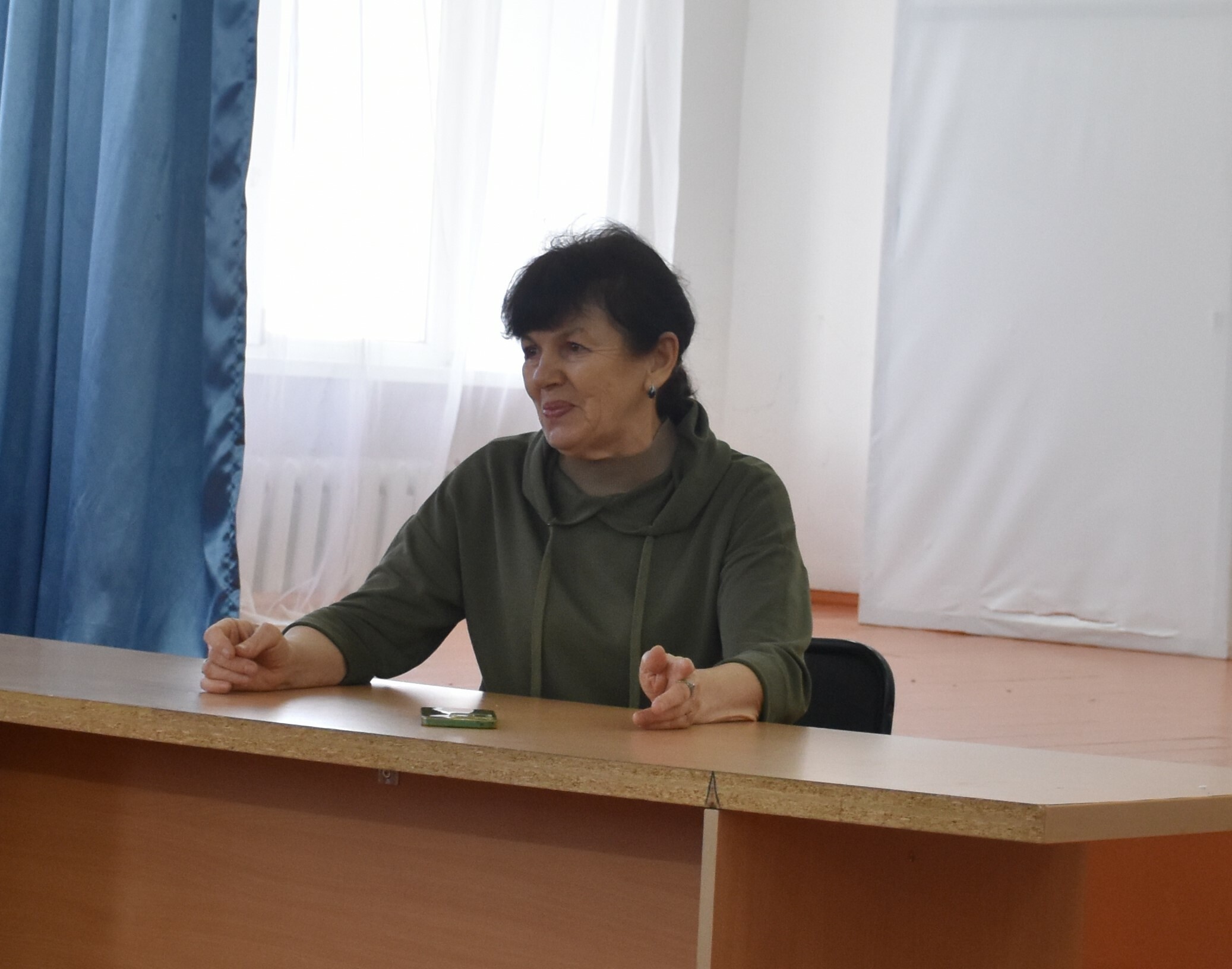 В Хайбуллинский район приехала волонтер Рита Новикова из Ростова-на-Дону