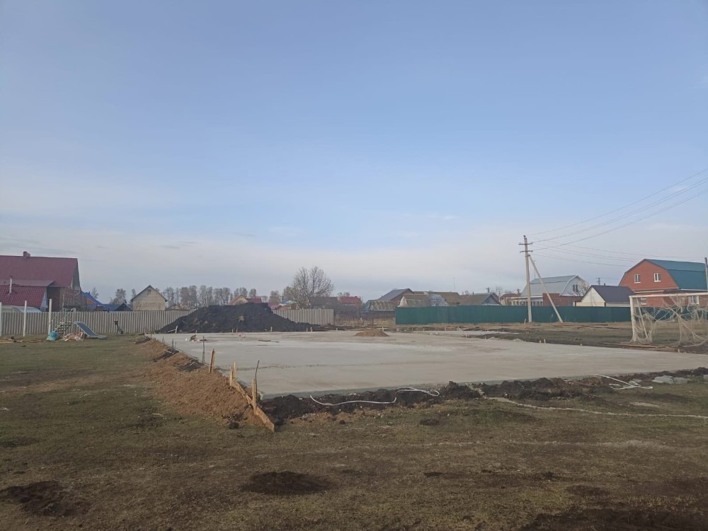 В Башкирии жители села Прибельский решили обустроить общественное пространство