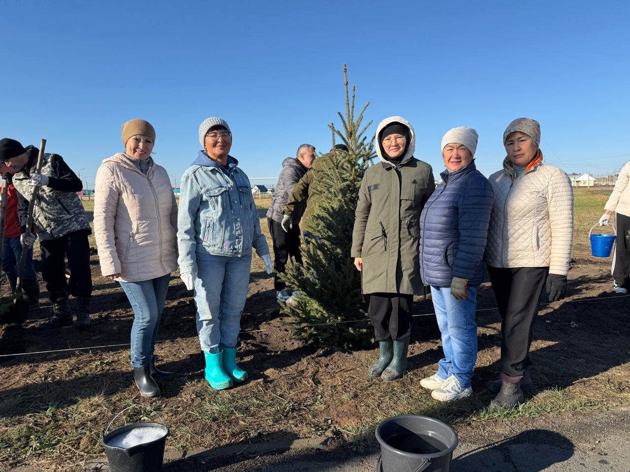 Хйбуллинцы приняли участие в ежегодной Республиканской акции «Зелёная Башкирия».