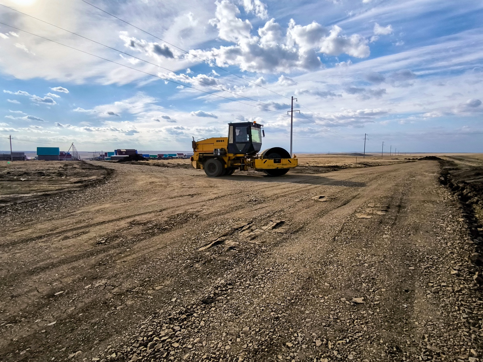 В селе Бурибай активно реализуются планы по улучшению инфраструктуры