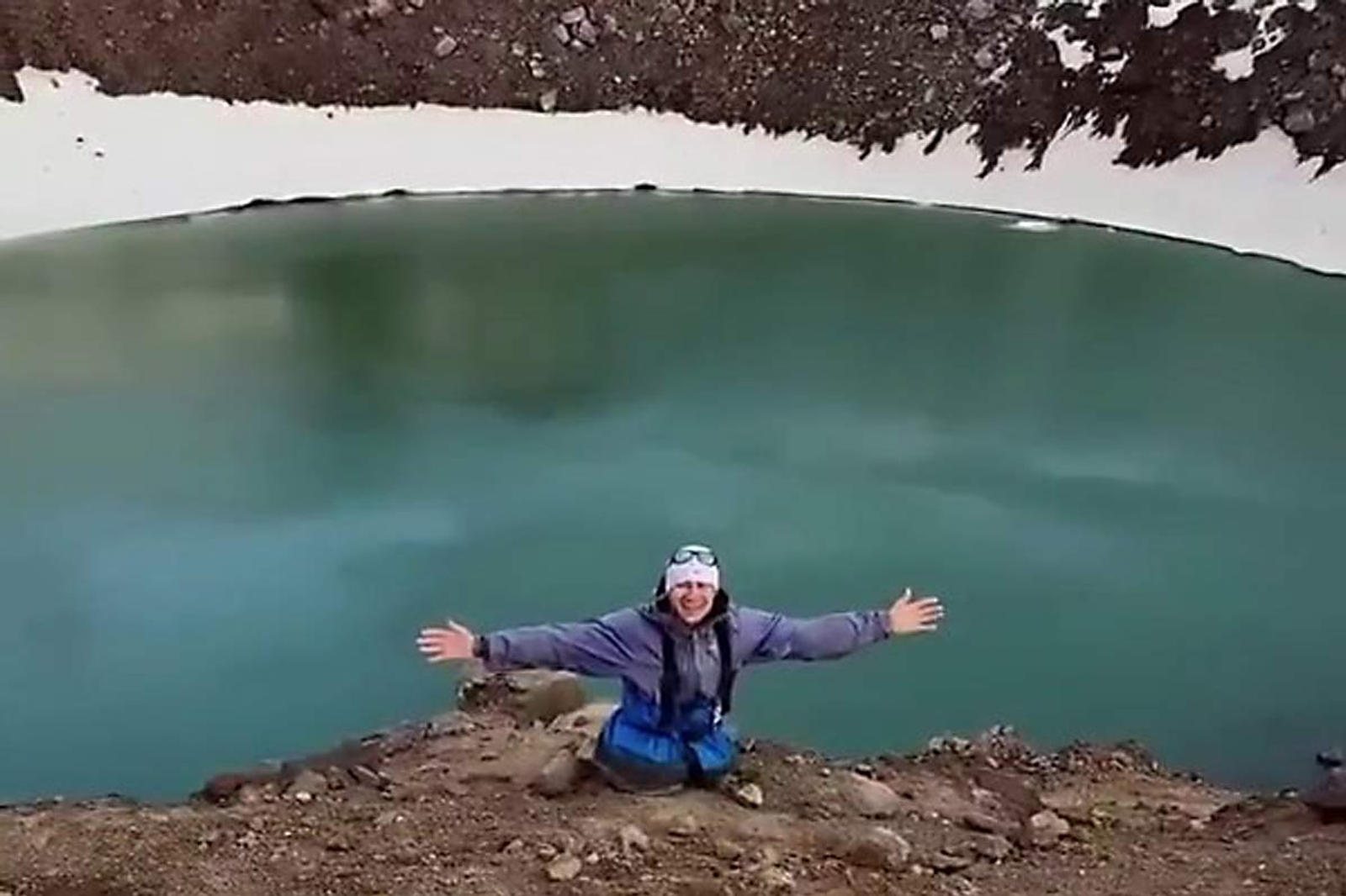 Башкирский блогер Рустам Набиев покорил камчатский вулкан Горелый