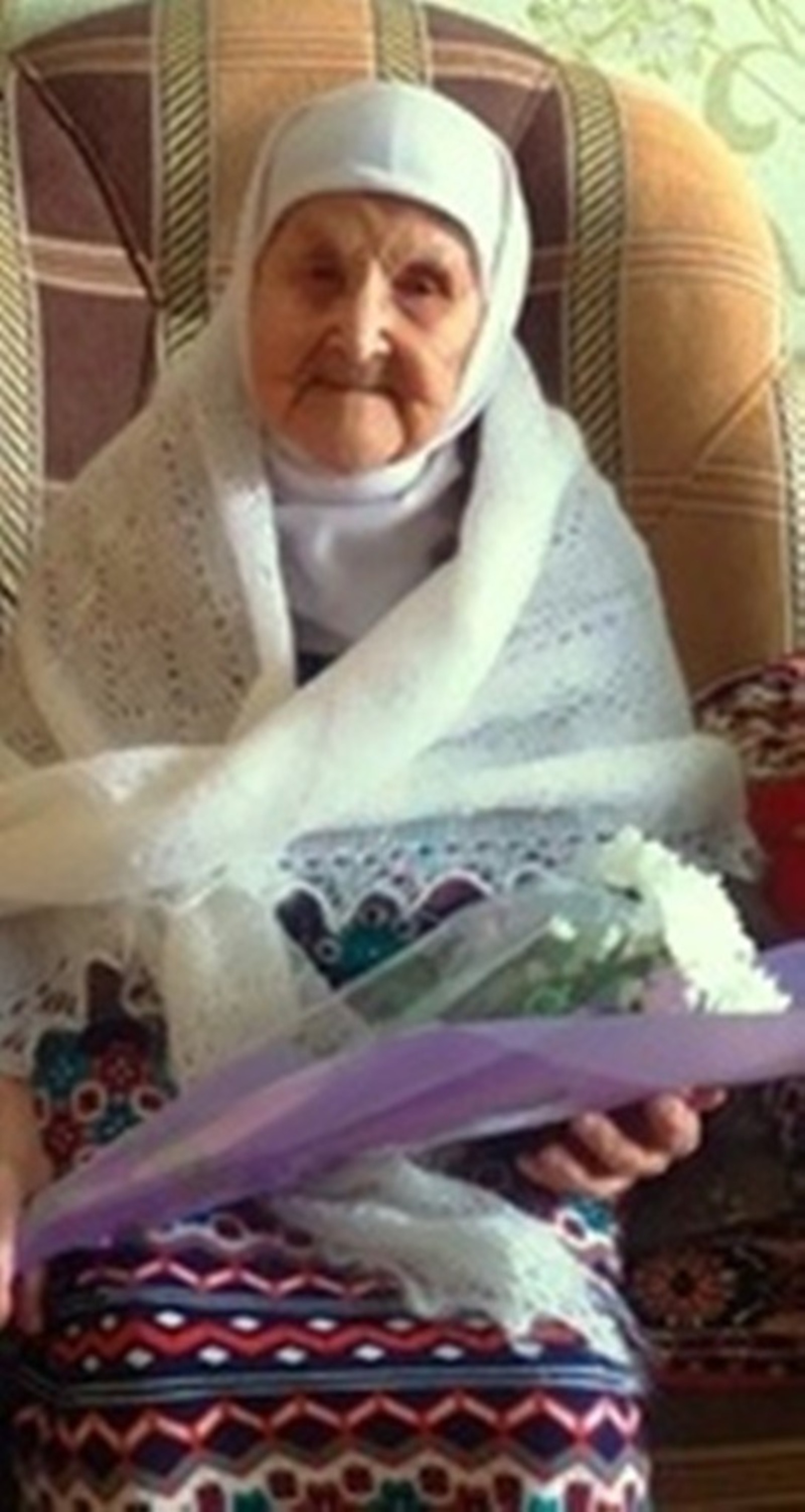 В Башкирии труженица тыла Карима Алибаева отмечает 103-летие