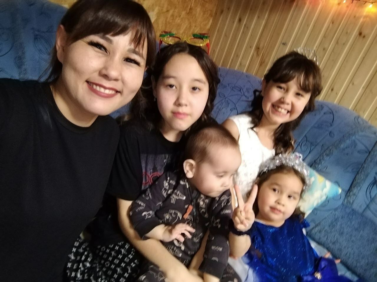 Дружная семья Ильбаковых