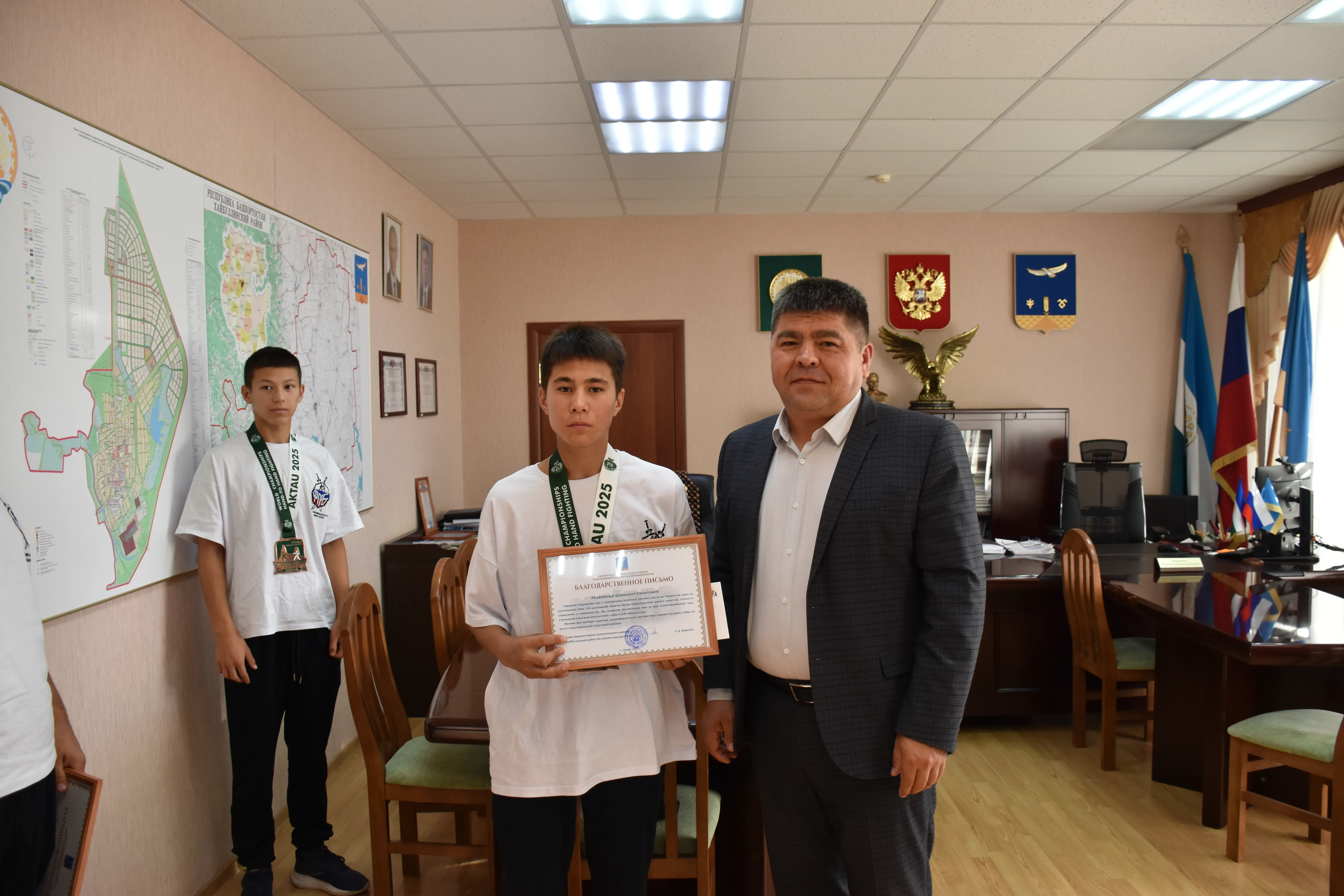 «Степные Амуры» на встрече с главой района