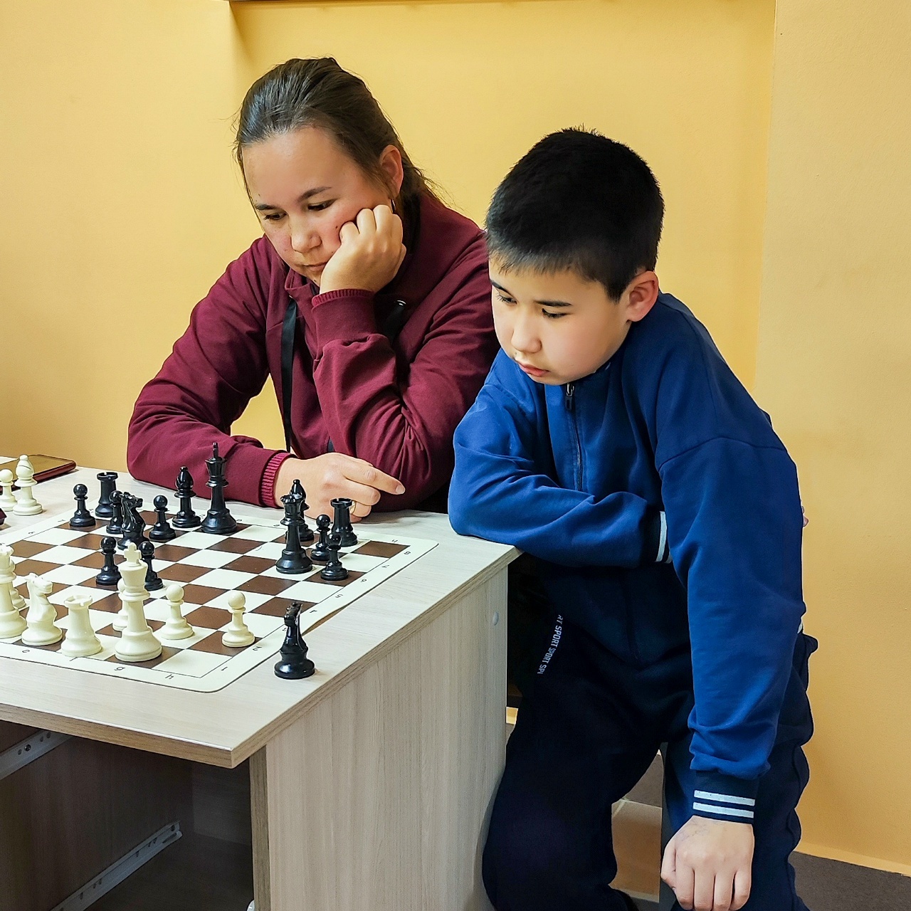 Шахматный турнир среди работников Бурибаевского ГОКа