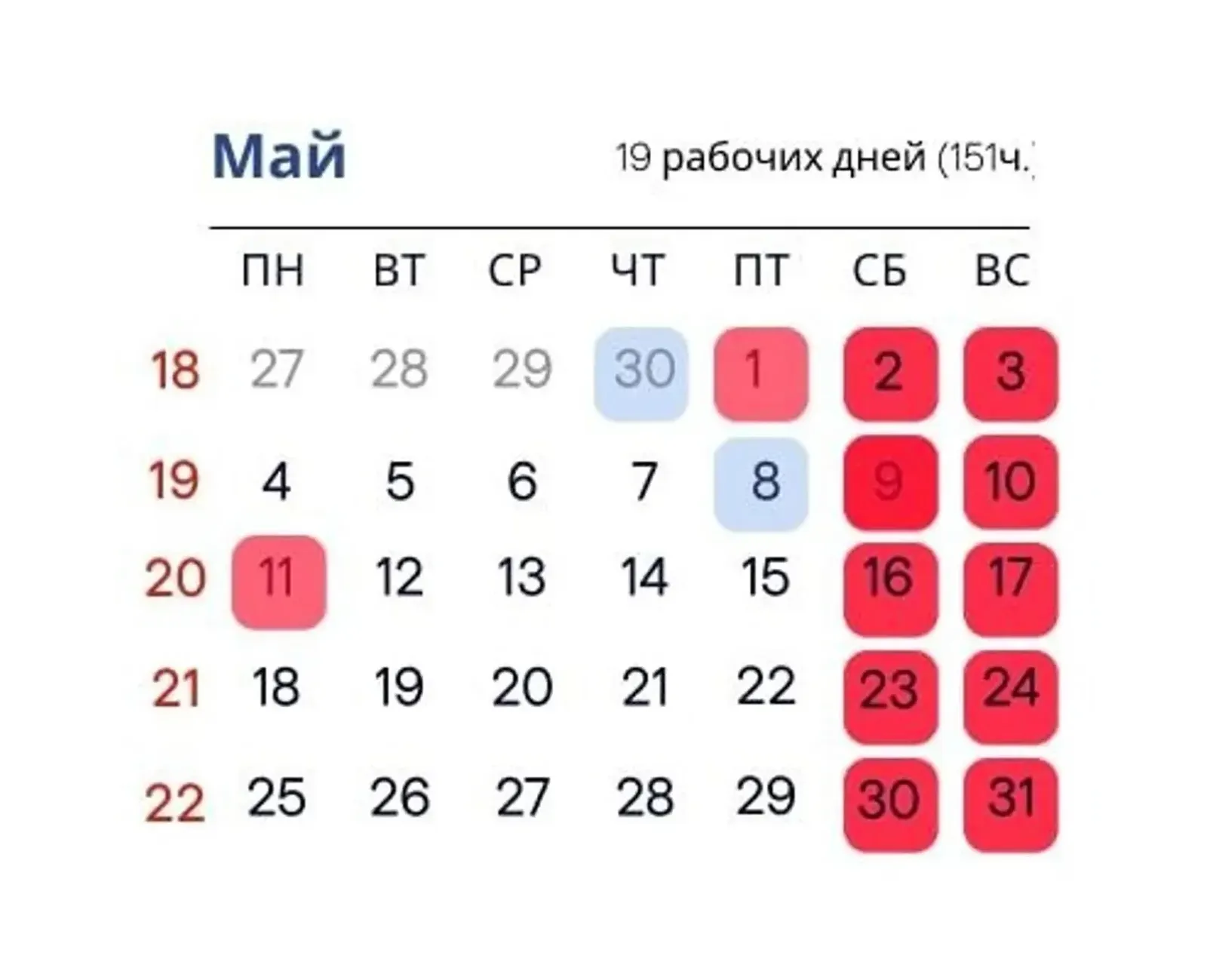 Жителей Башкирии ожидает короткая рабочая неделя