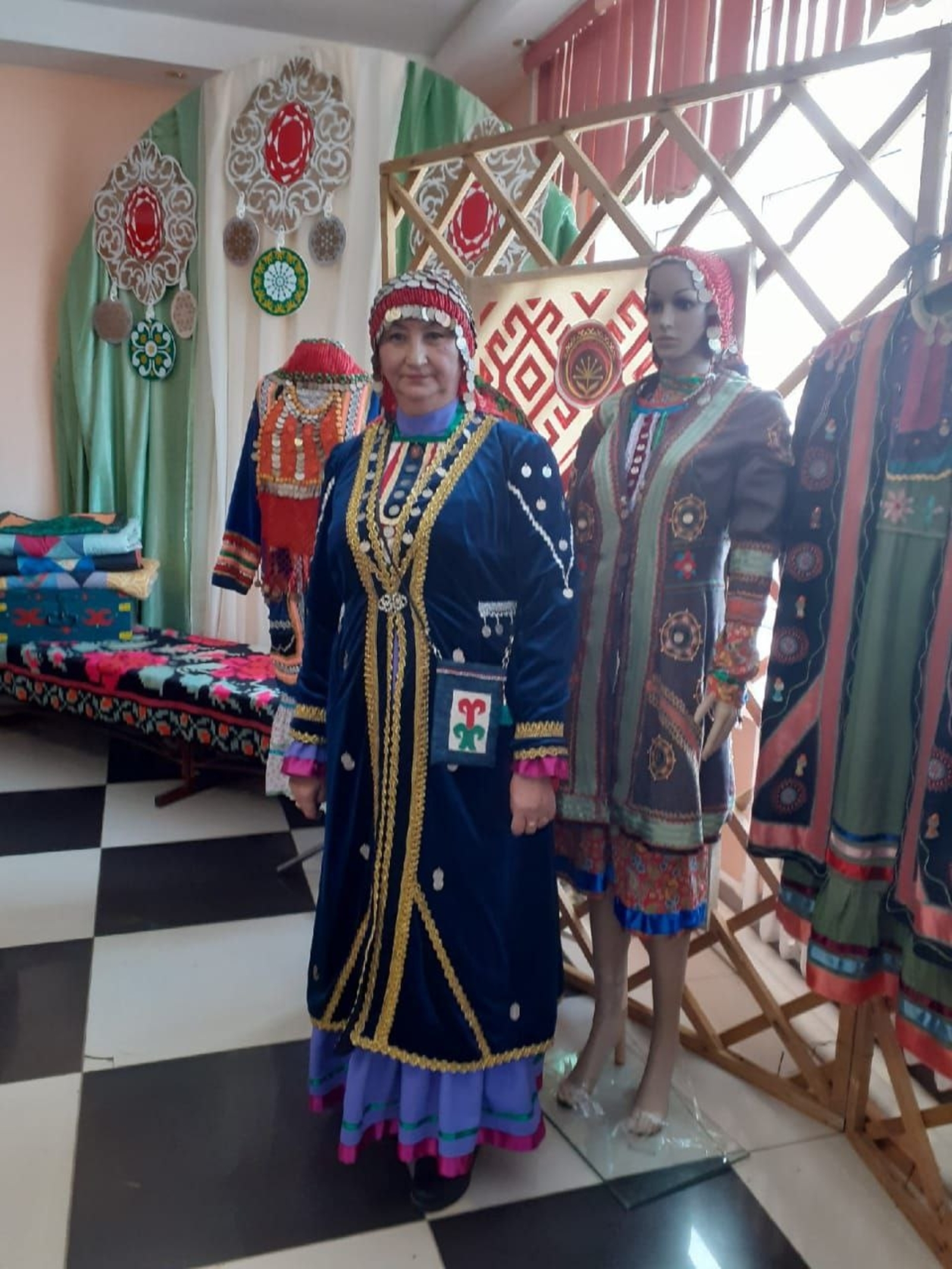 Мастерица из Ивановки находит время на любимые увлечения