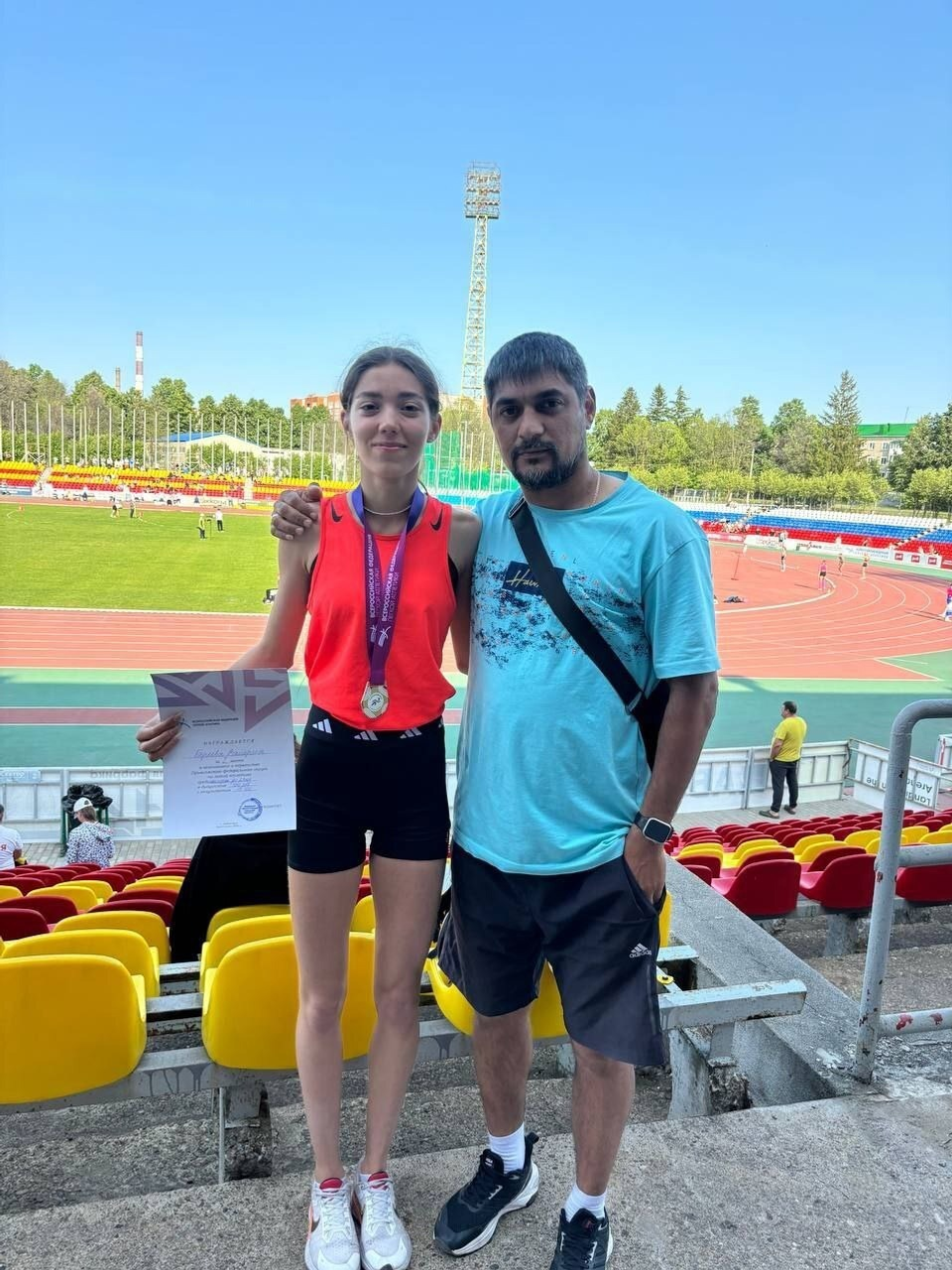 Легкоатлетка из Башкирии установила новый рекорд России