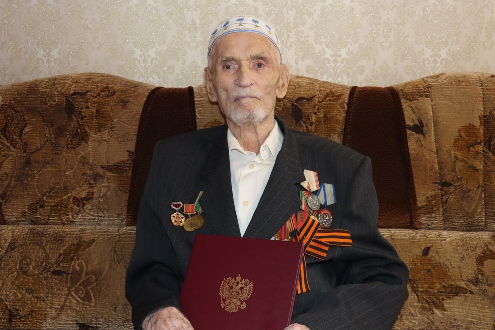 Житель села Новый Зирган Сабирьян Аблаев отметил свое 95-летие