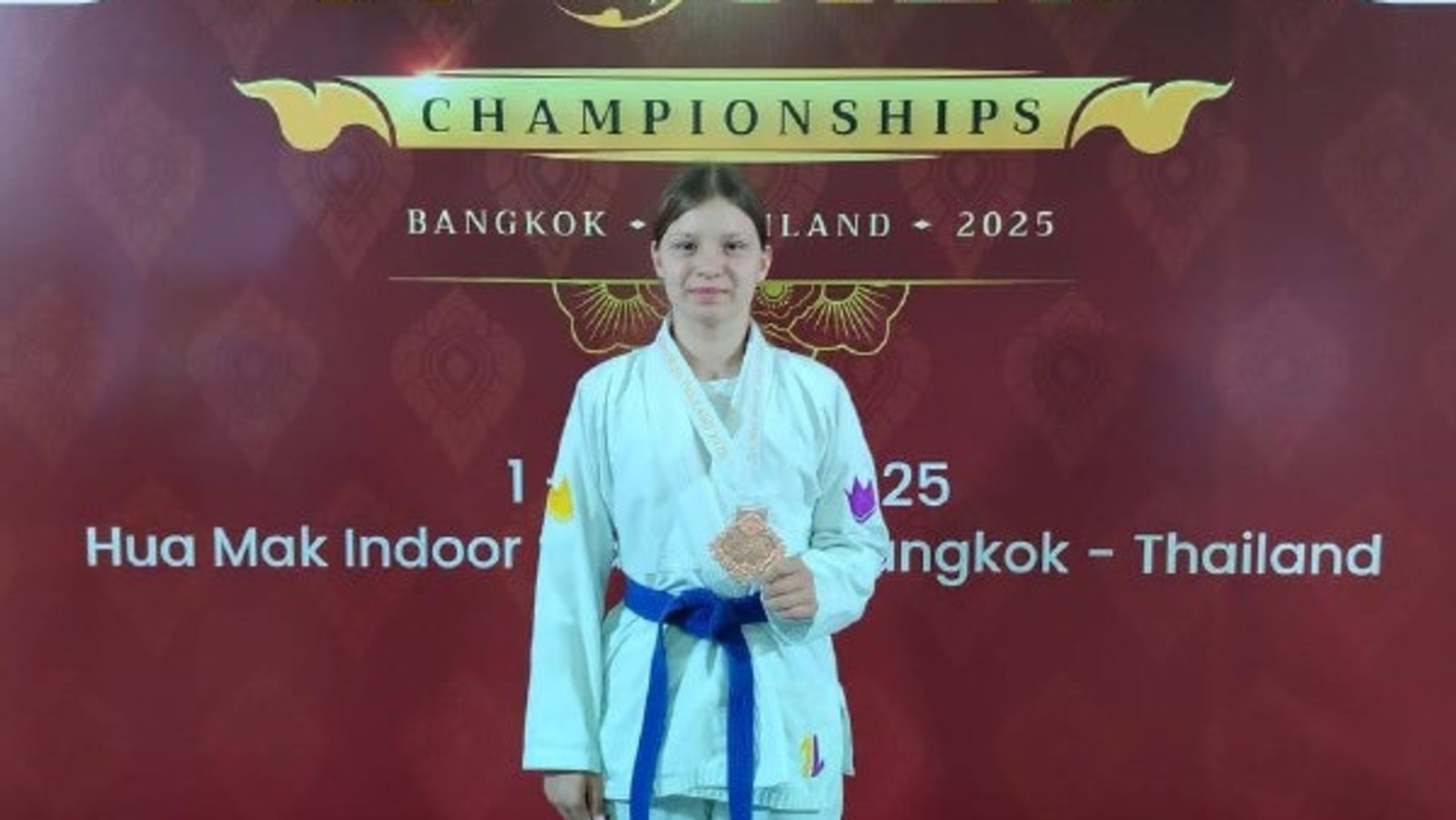 Школьница из Башкирии завоевала бронзу чемпионата мира по джиу-джитсу