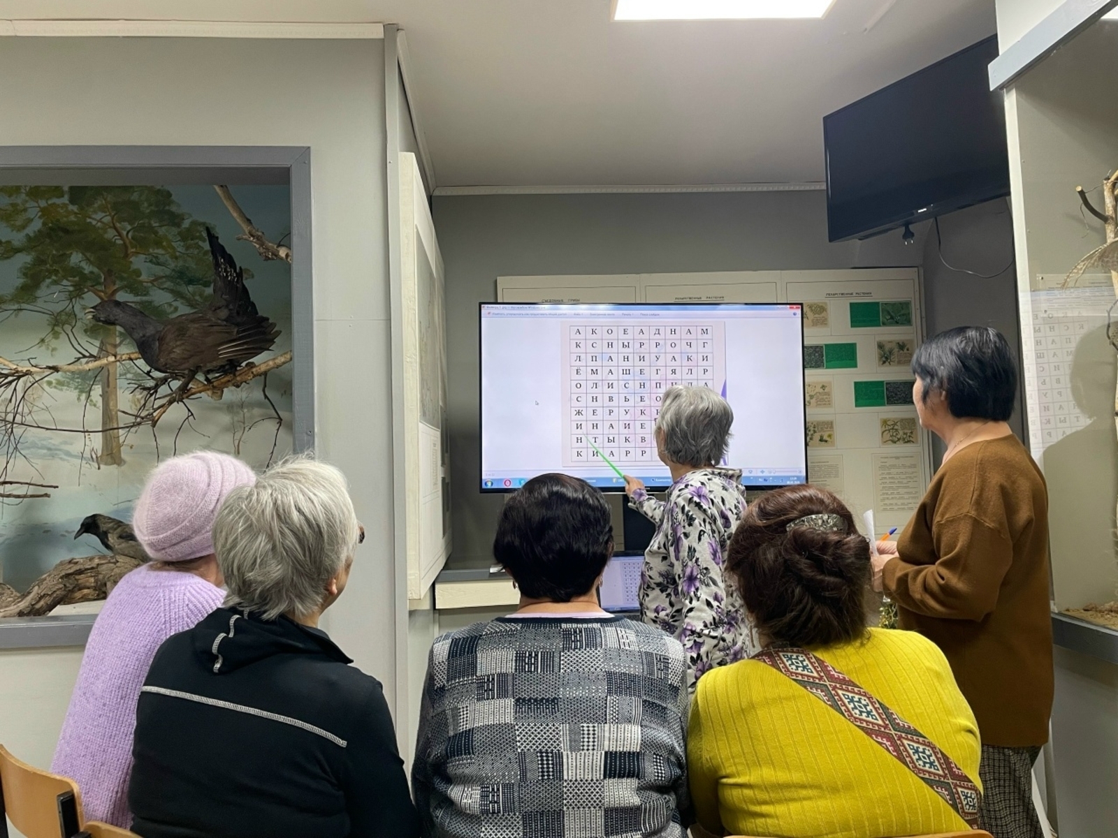 Новый год шагает по музею