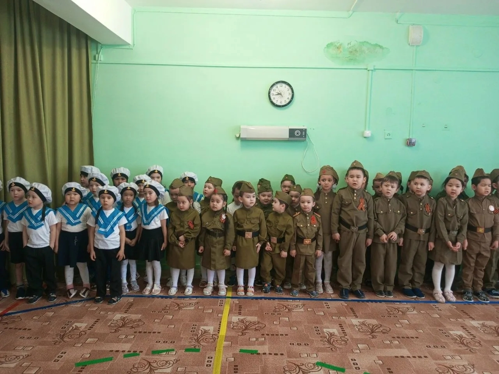 Смотр строя песни в детском саду