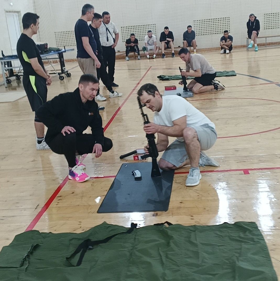 В Хайбуллинском районе в ФОКе "Горняк" прошла игра «А ну-ка, парни!»