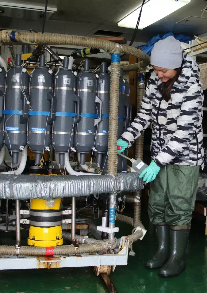 Океан, небо и Она…