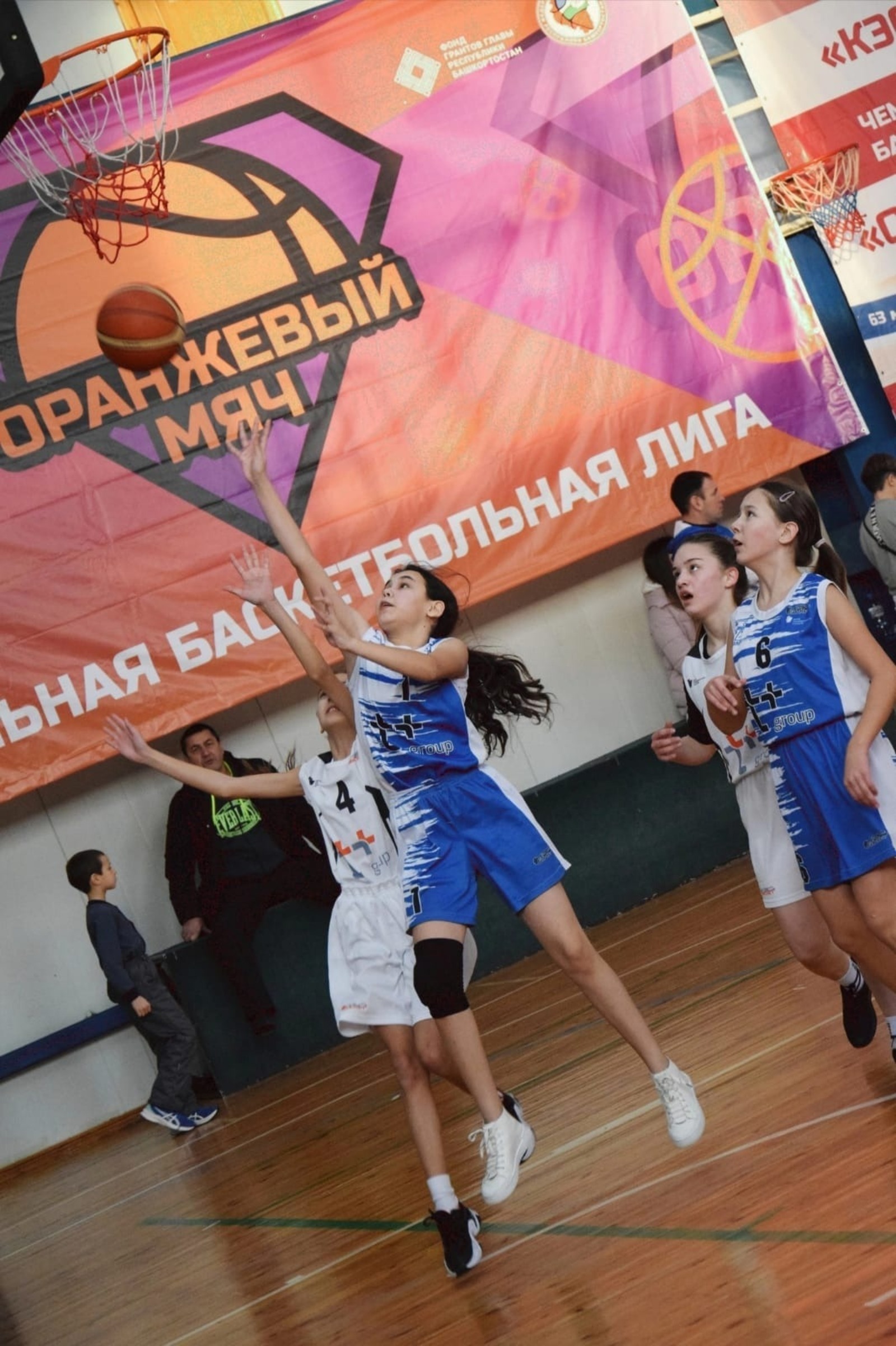 В Башкирии состоялись финальные матчи чемпионата «Оранжевый мяч»