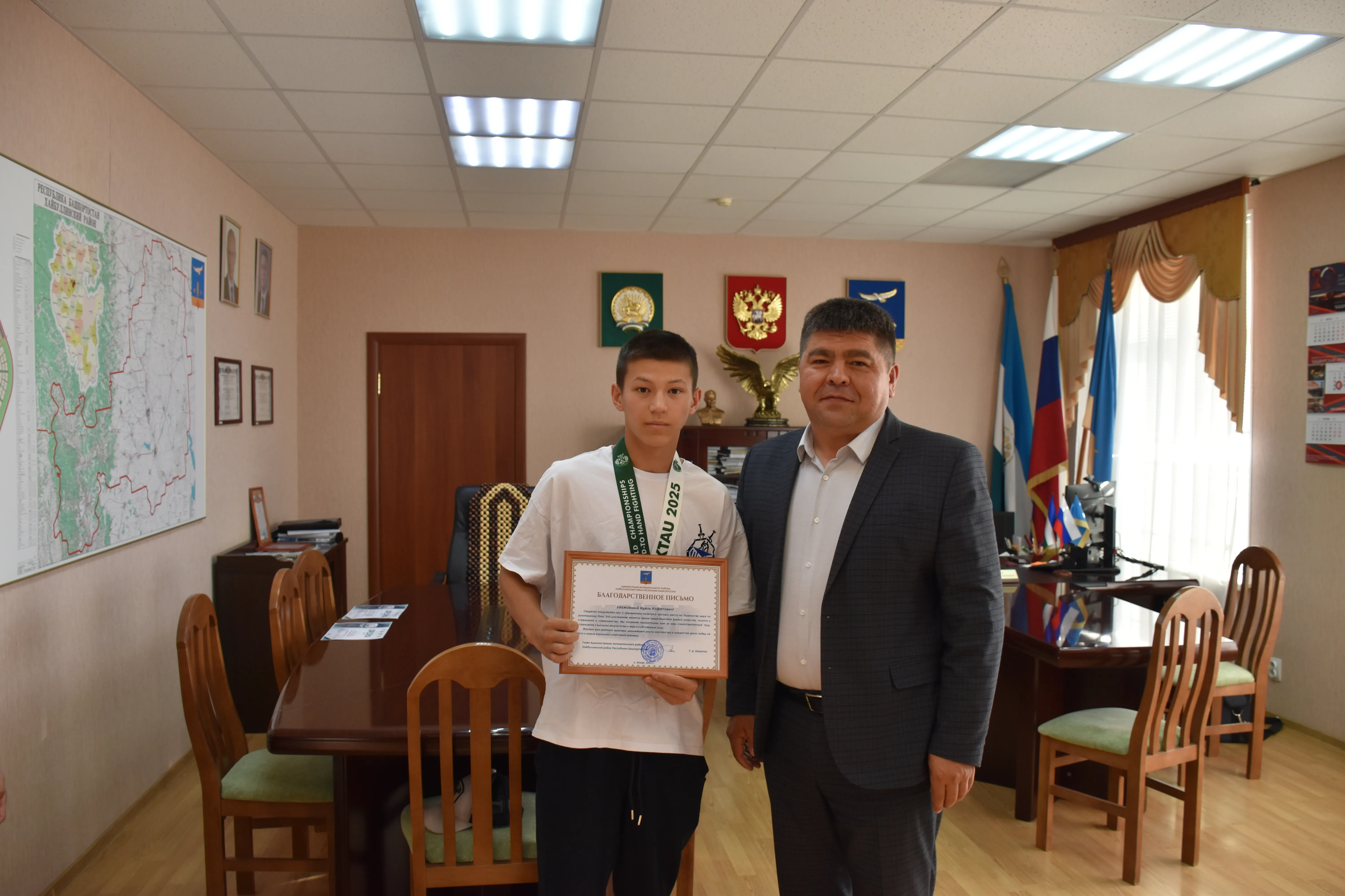 «Степные Амуры» на встрече с главой района